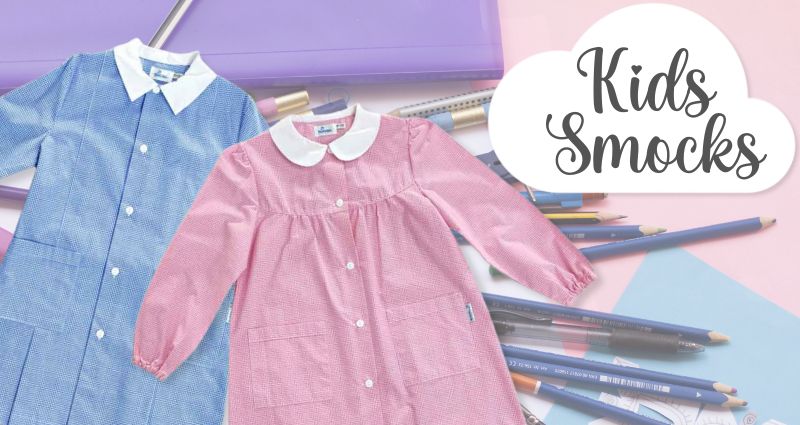 Kids Smocks panini tessuti