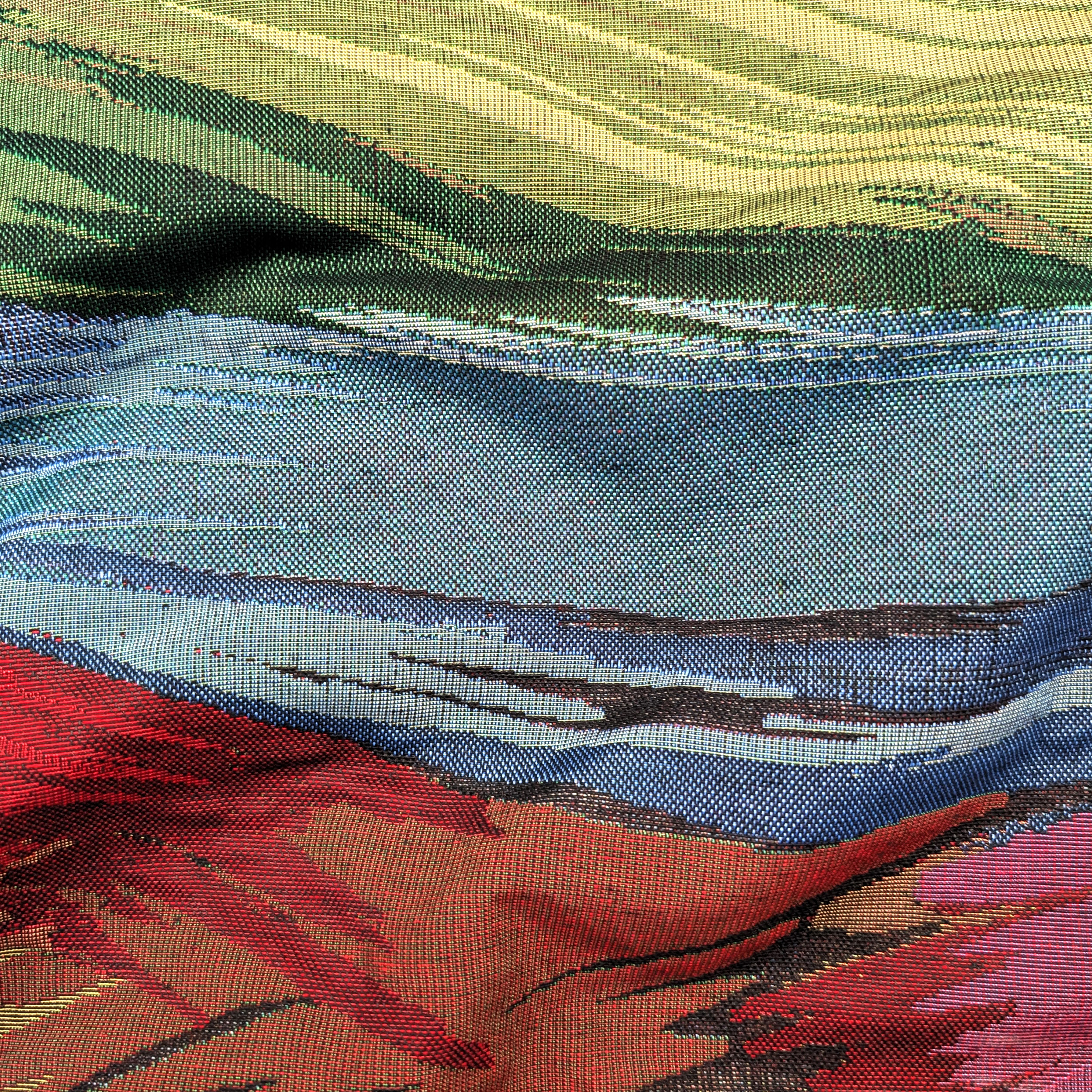 Tissu Gobelin à motifs Artistic Brushstrokes (coups de pinceau artistiques) Image