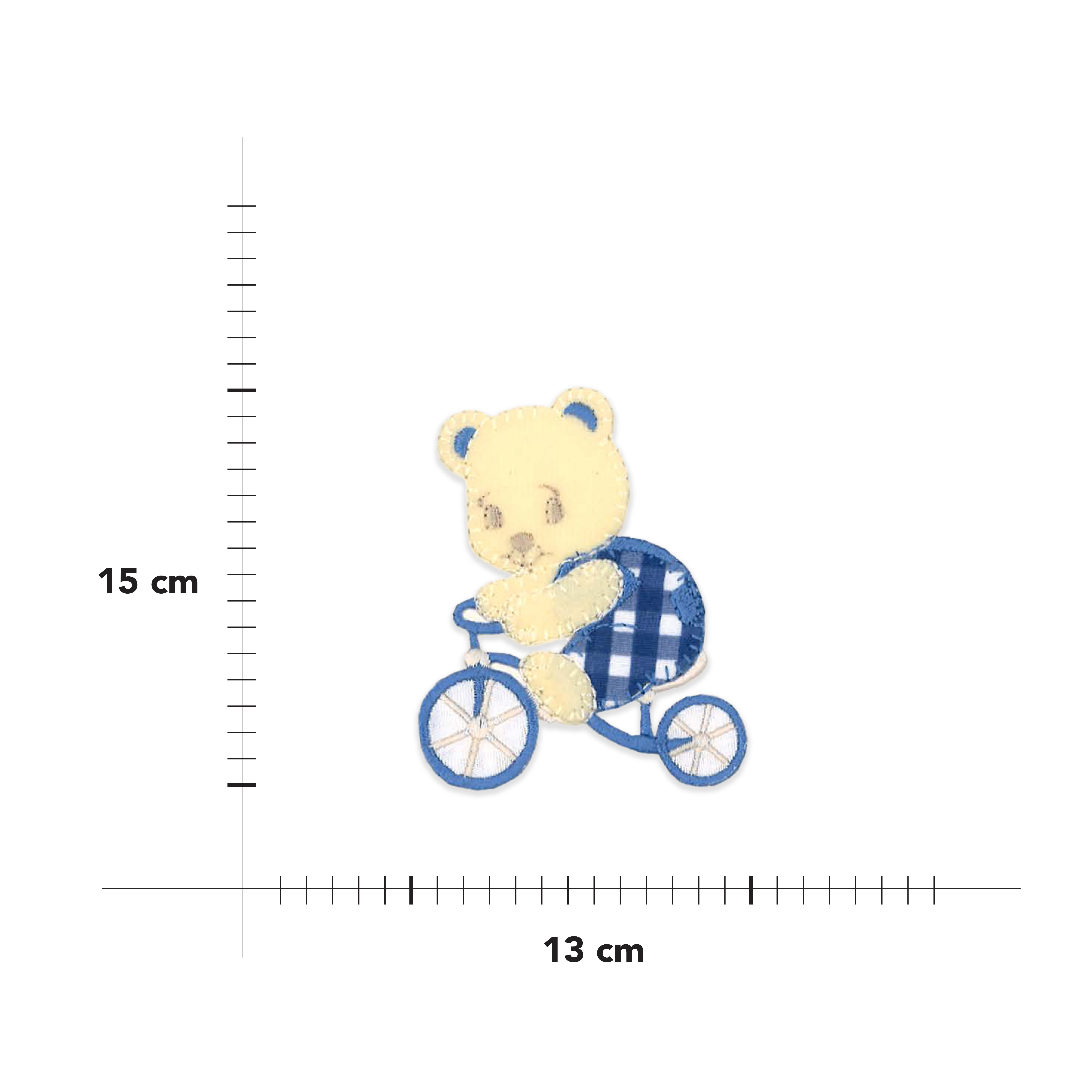 Thermoadhesive application Bicycle Bear Image