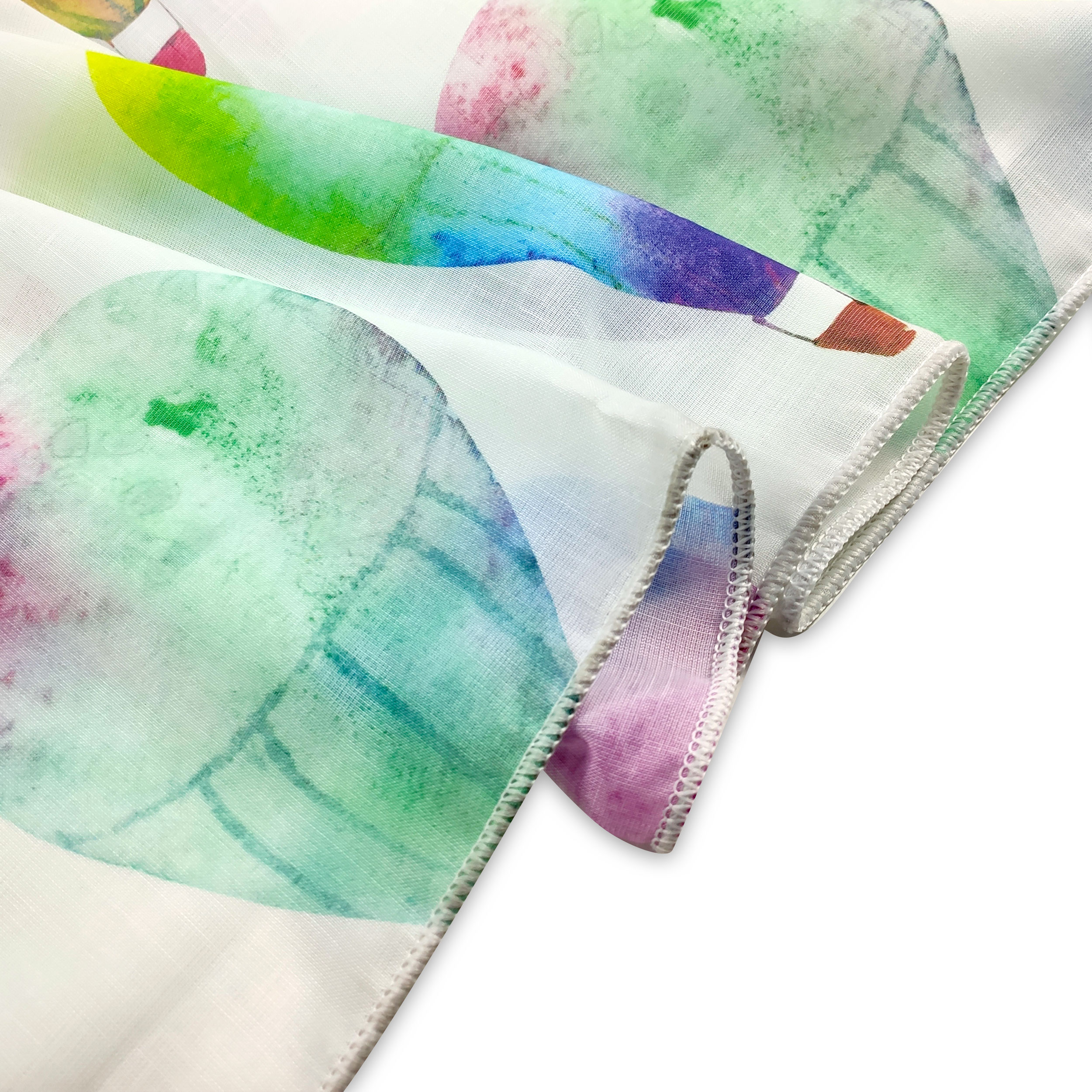 Curtain Fabric Balloon Pattern