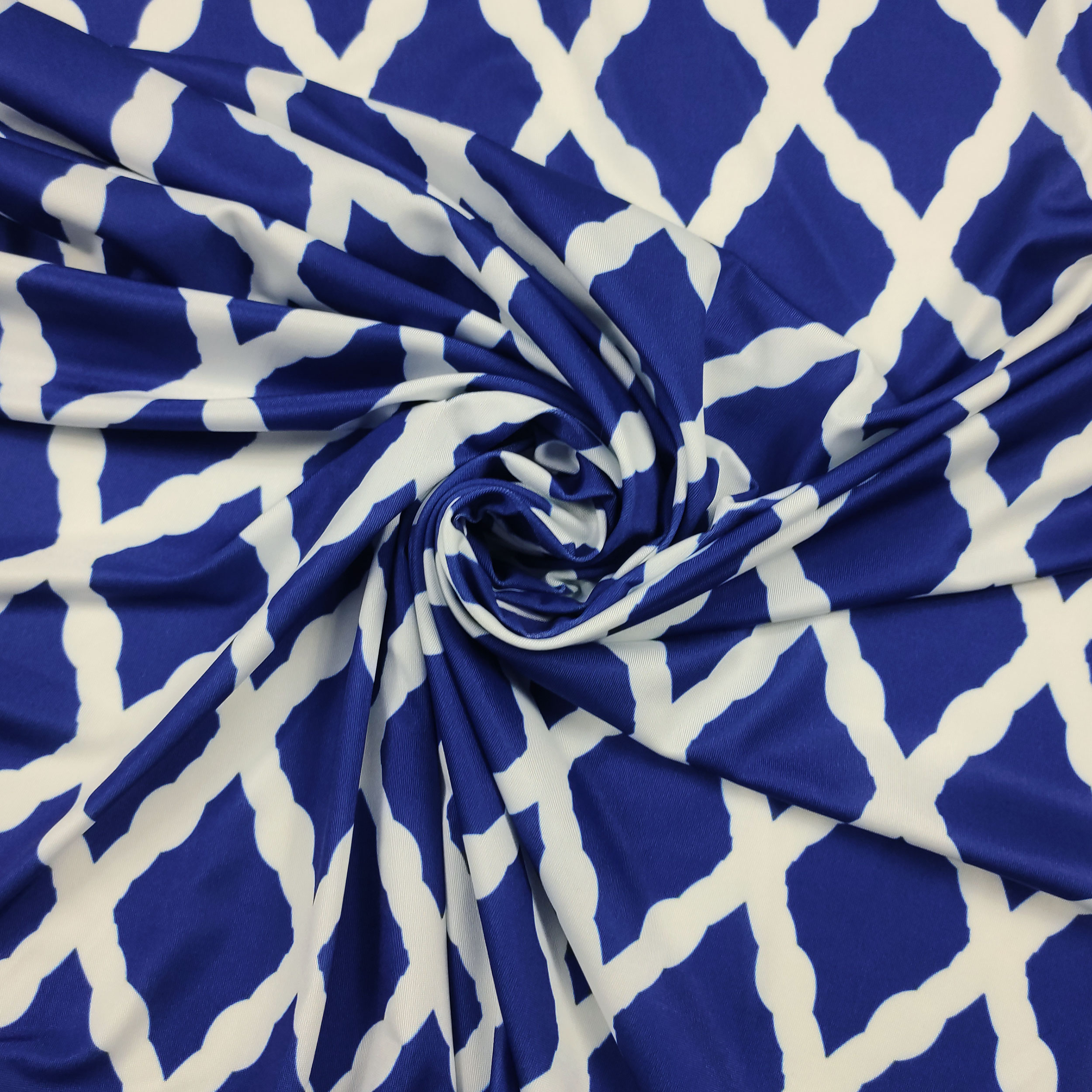 Astatta Estampado Lycra Azul