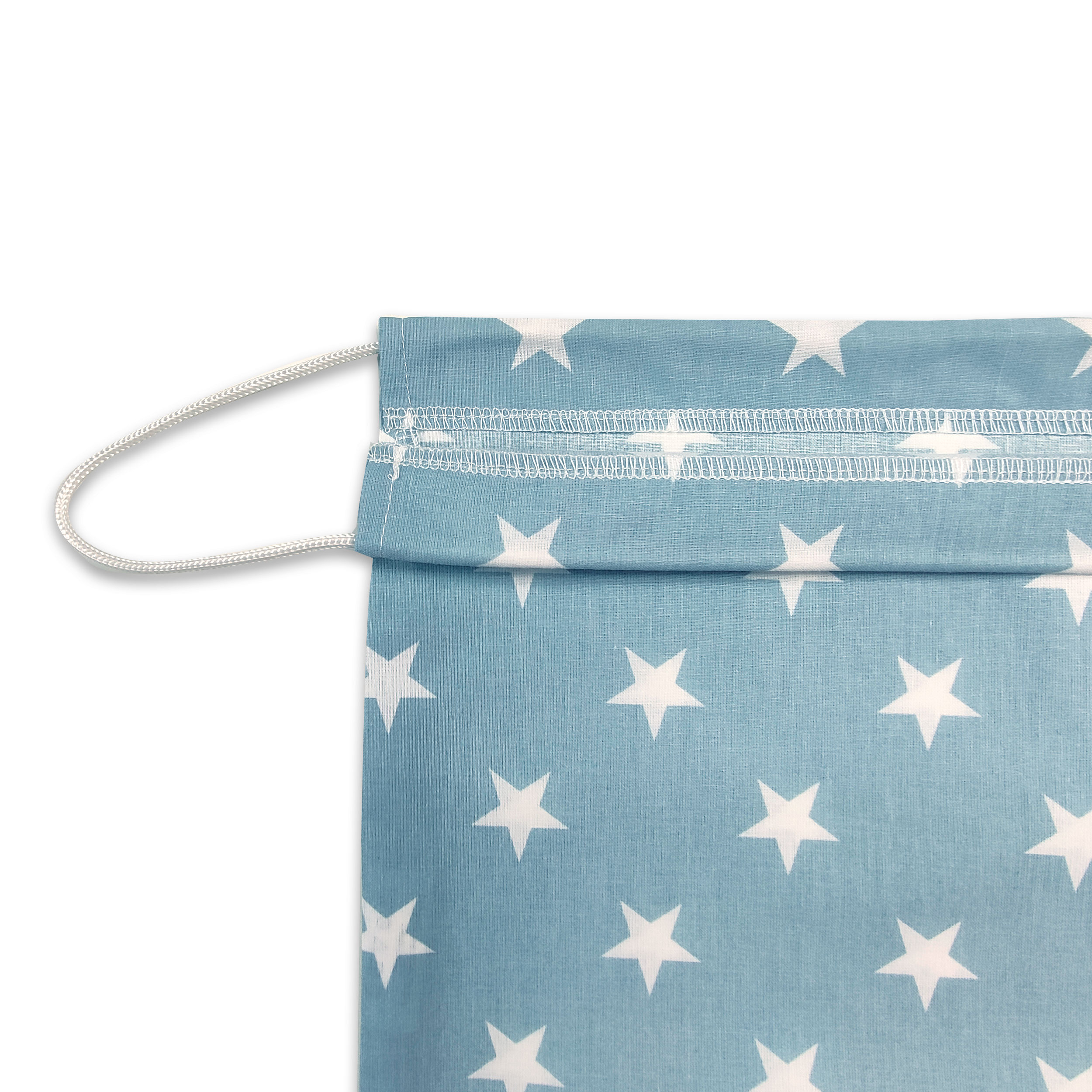 Sac à langer pour l'école maternelle Étoiles blanches sur fond bleu