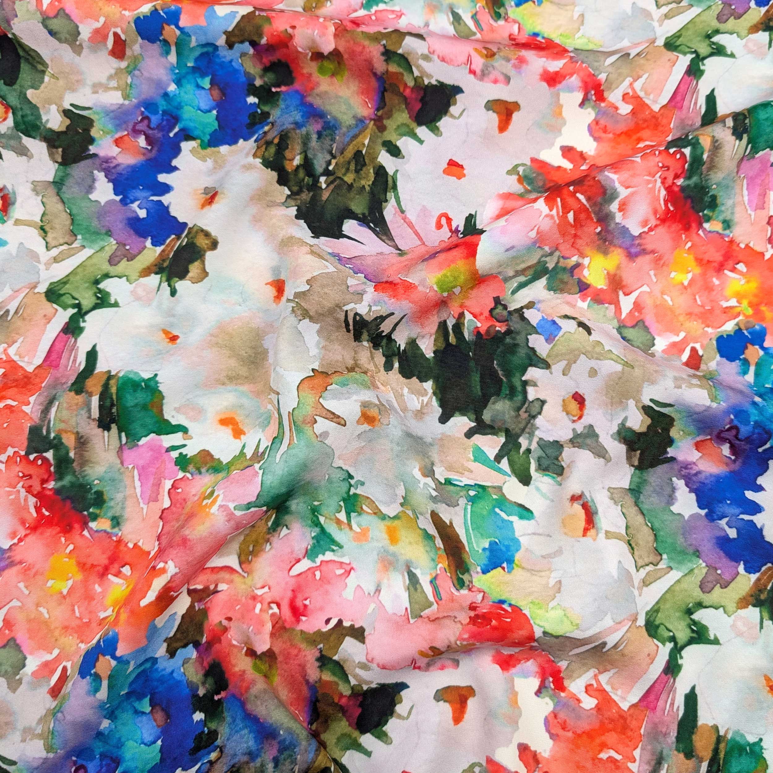 Comfort Cady with Watercolour Flowers Image