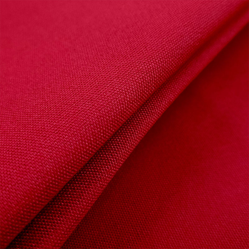 Tissu solaire extérieur rouge