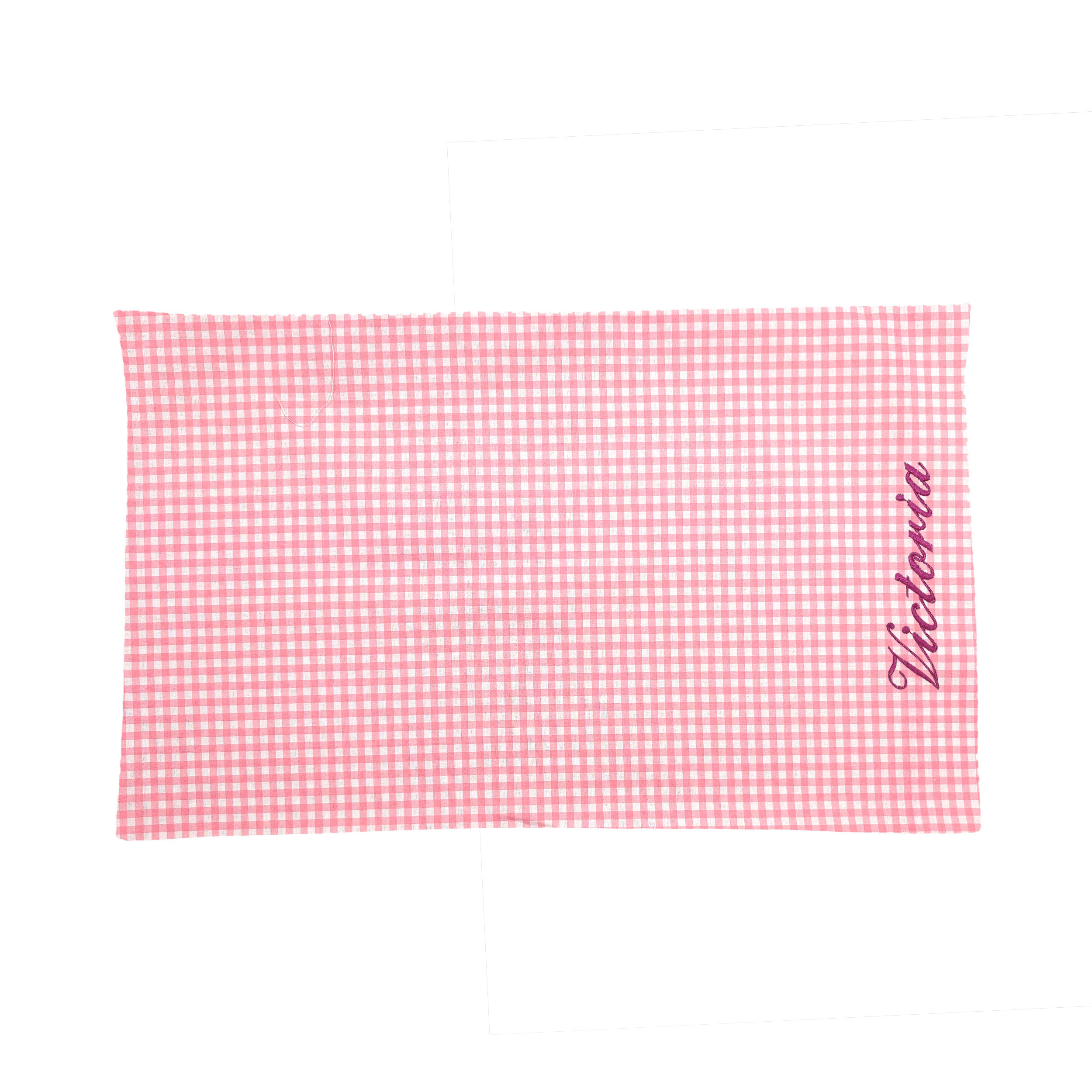 Pink Squares Pillowcase Image