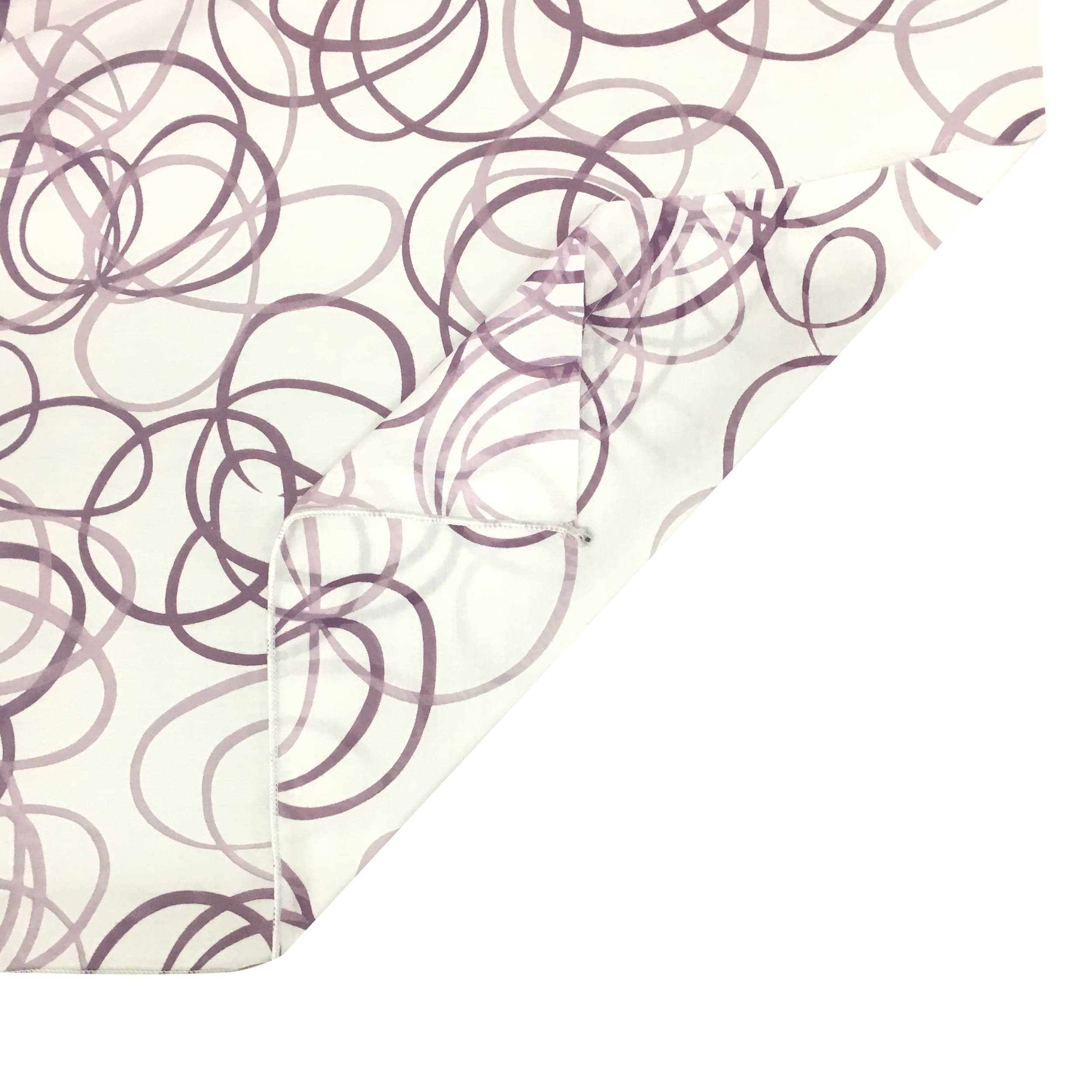 Curtain remnant Devorè Circles Purple 200x320 cm Image