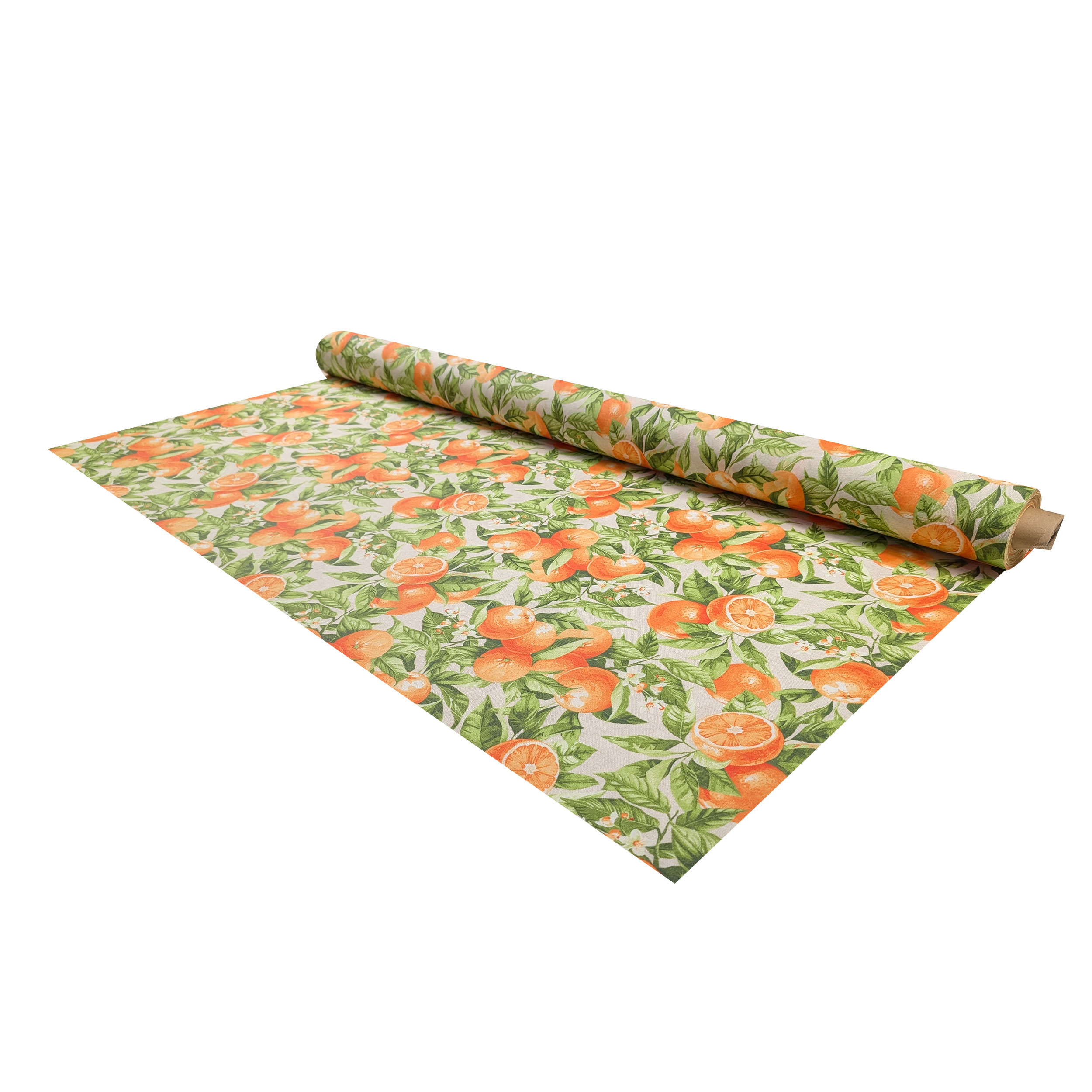 Fabric for Resin Tablecloth Oranges Image