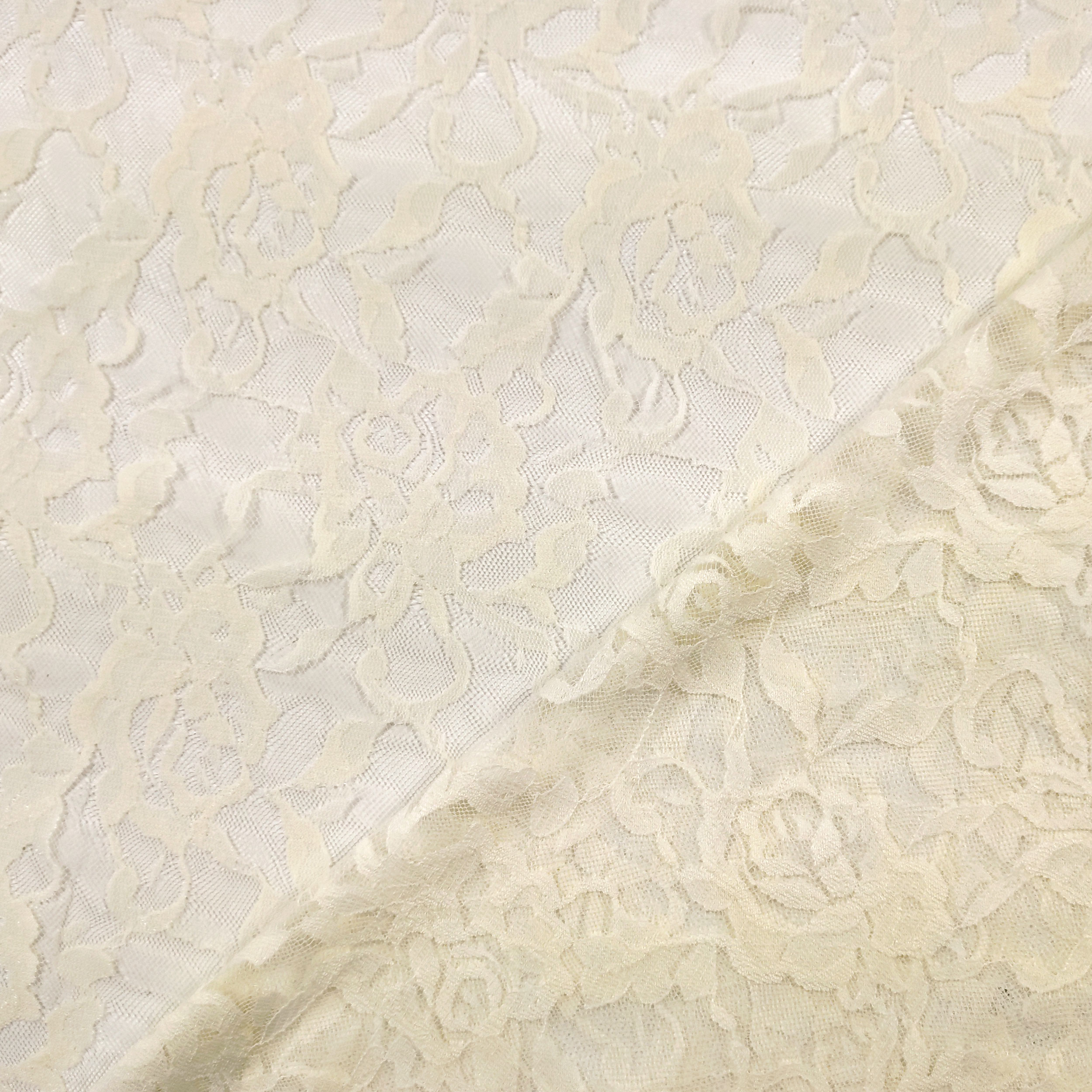 Elastic Lace with Roses Image