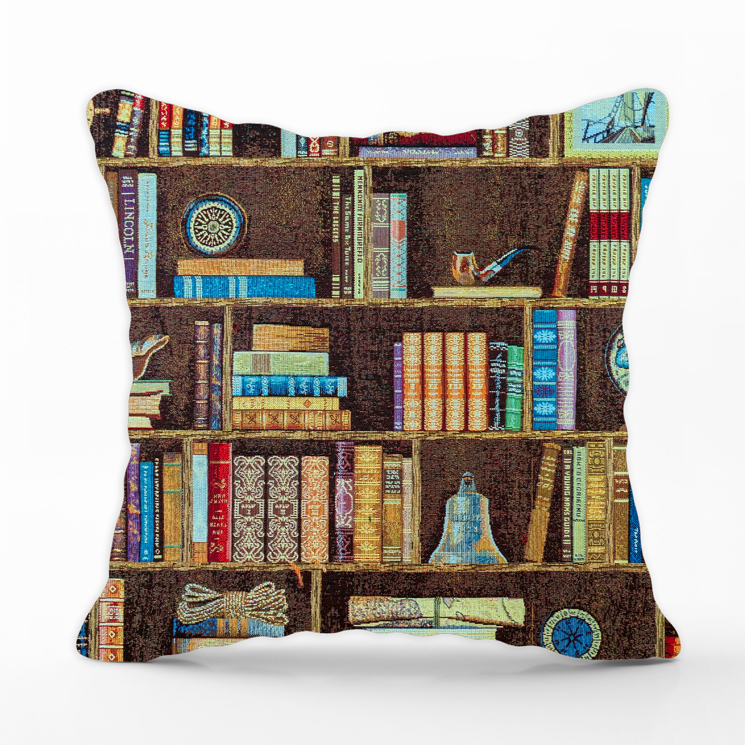 Marina Library Gobelin Cushion Pillowcase Image