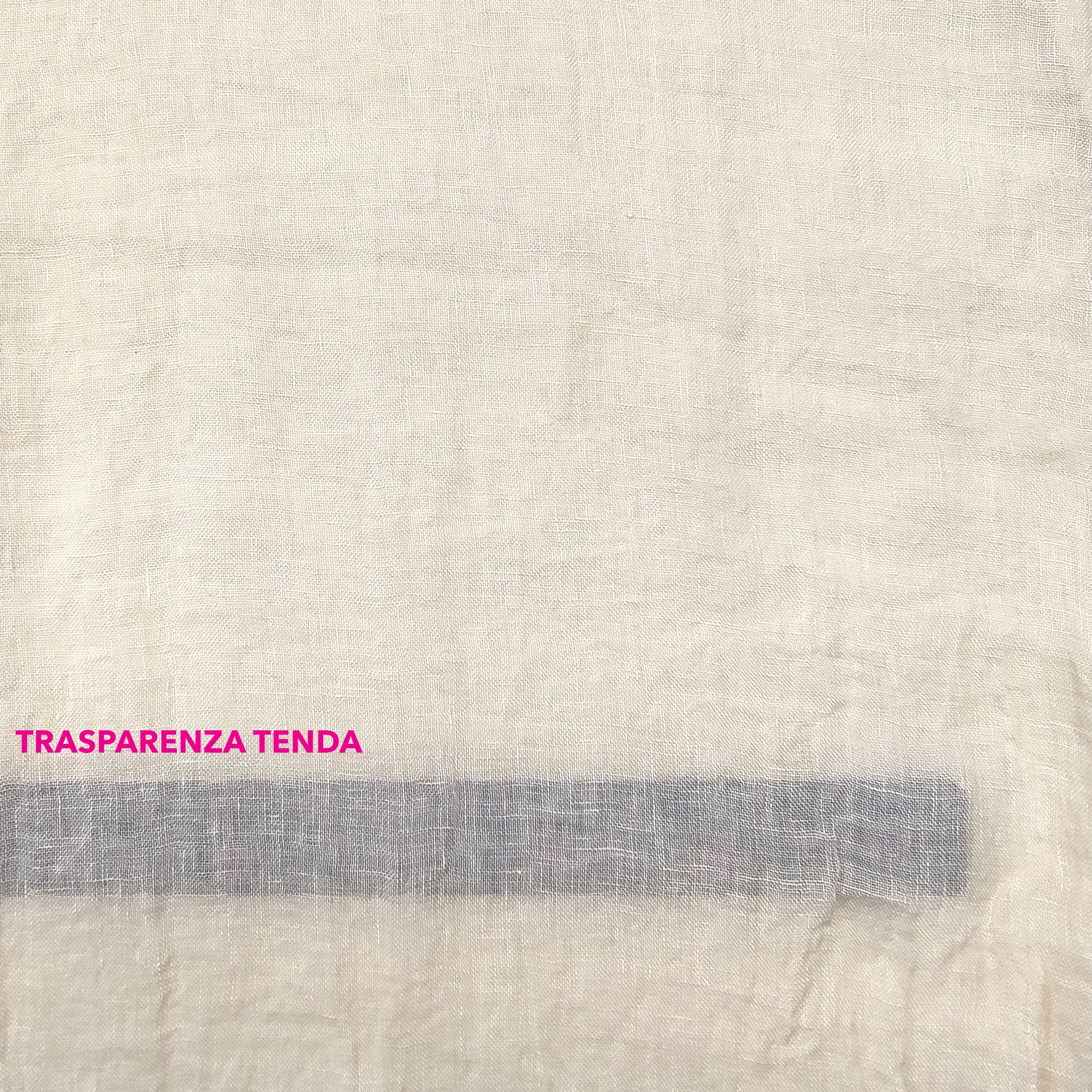 Curtain Fabric in 100% Champagne Wrinkled Linen Image