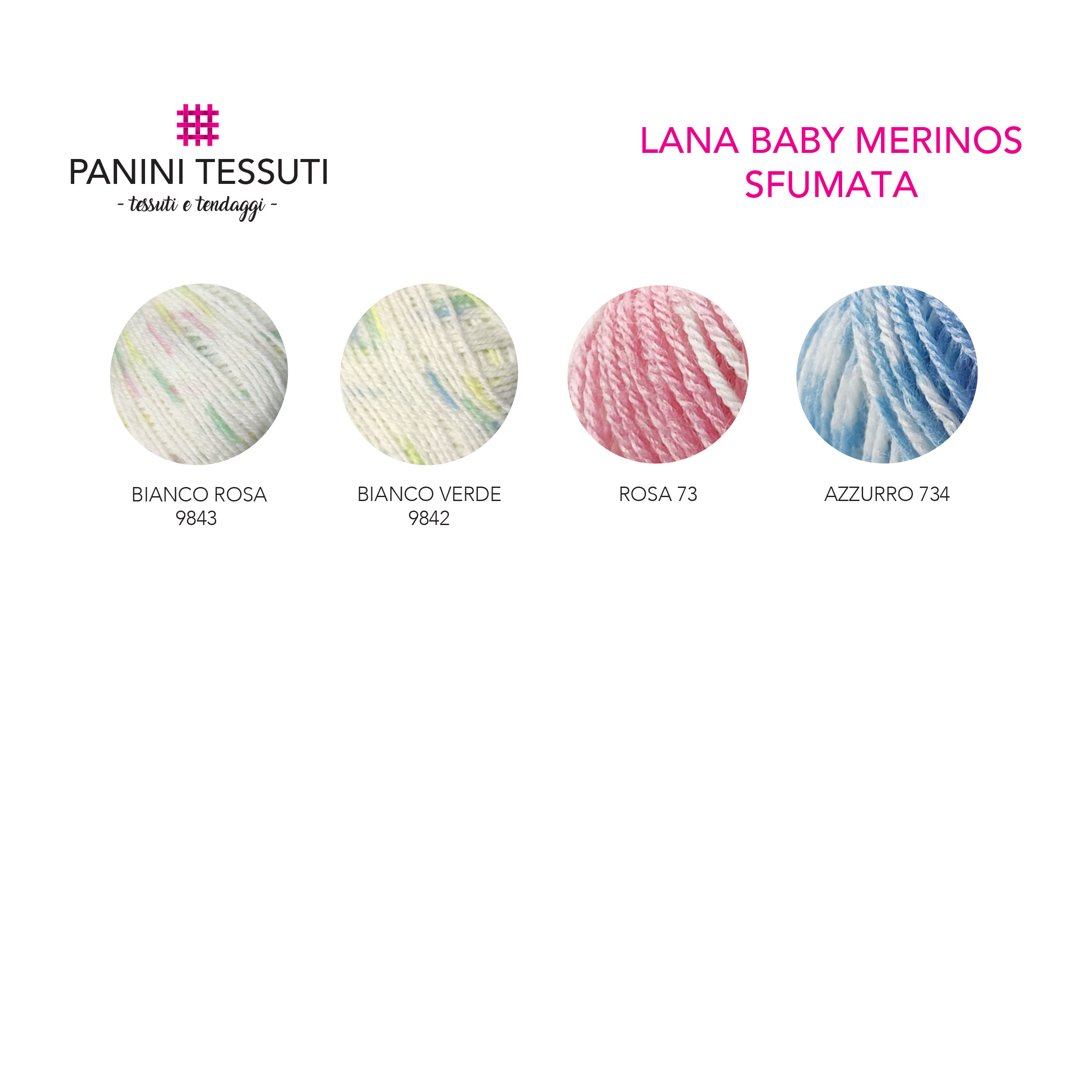 Hilos Baby Merinos Panini