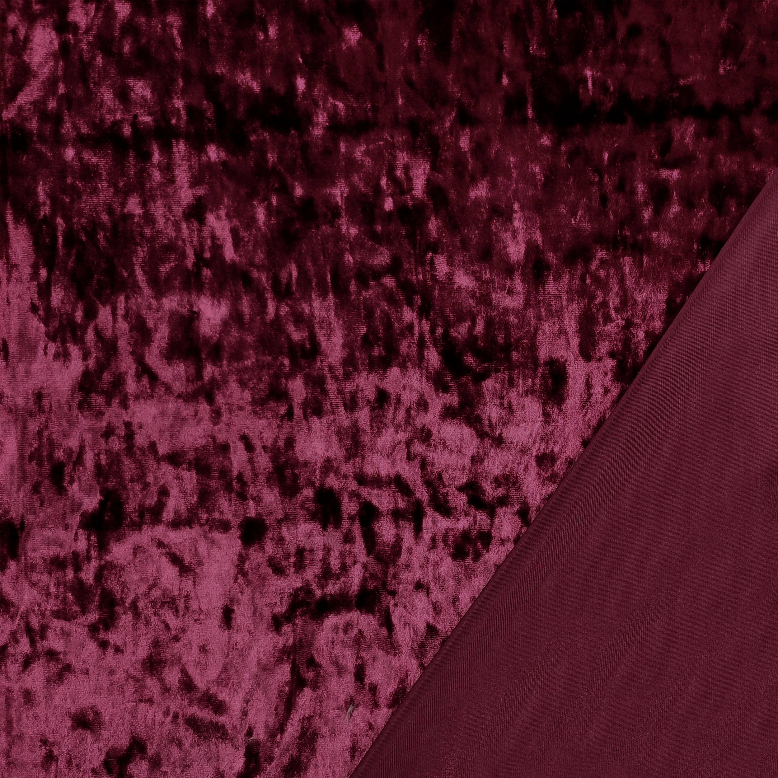 Bordeaux Hammered Elastic Chenille
