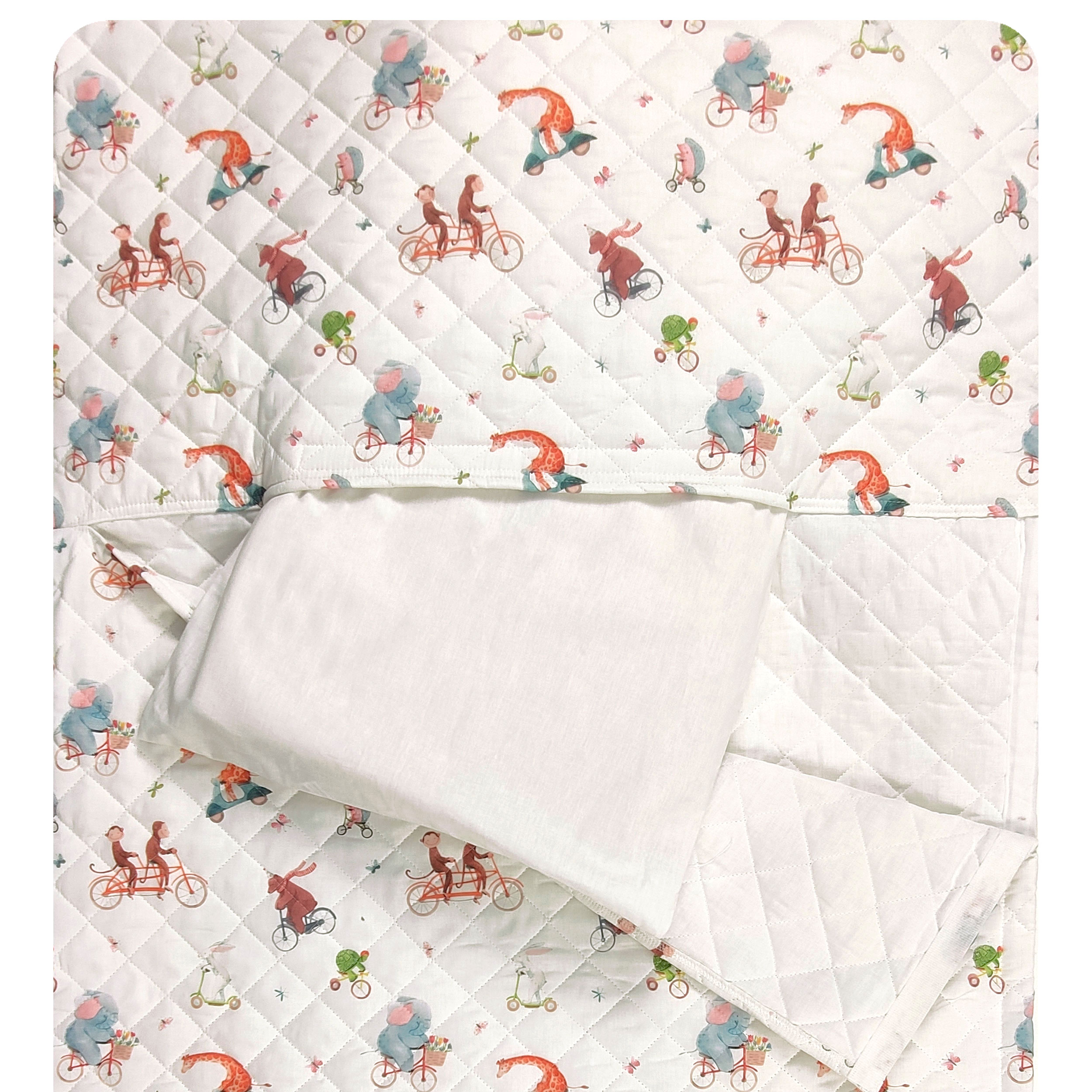 Sleeping Bag Bicycle Animals