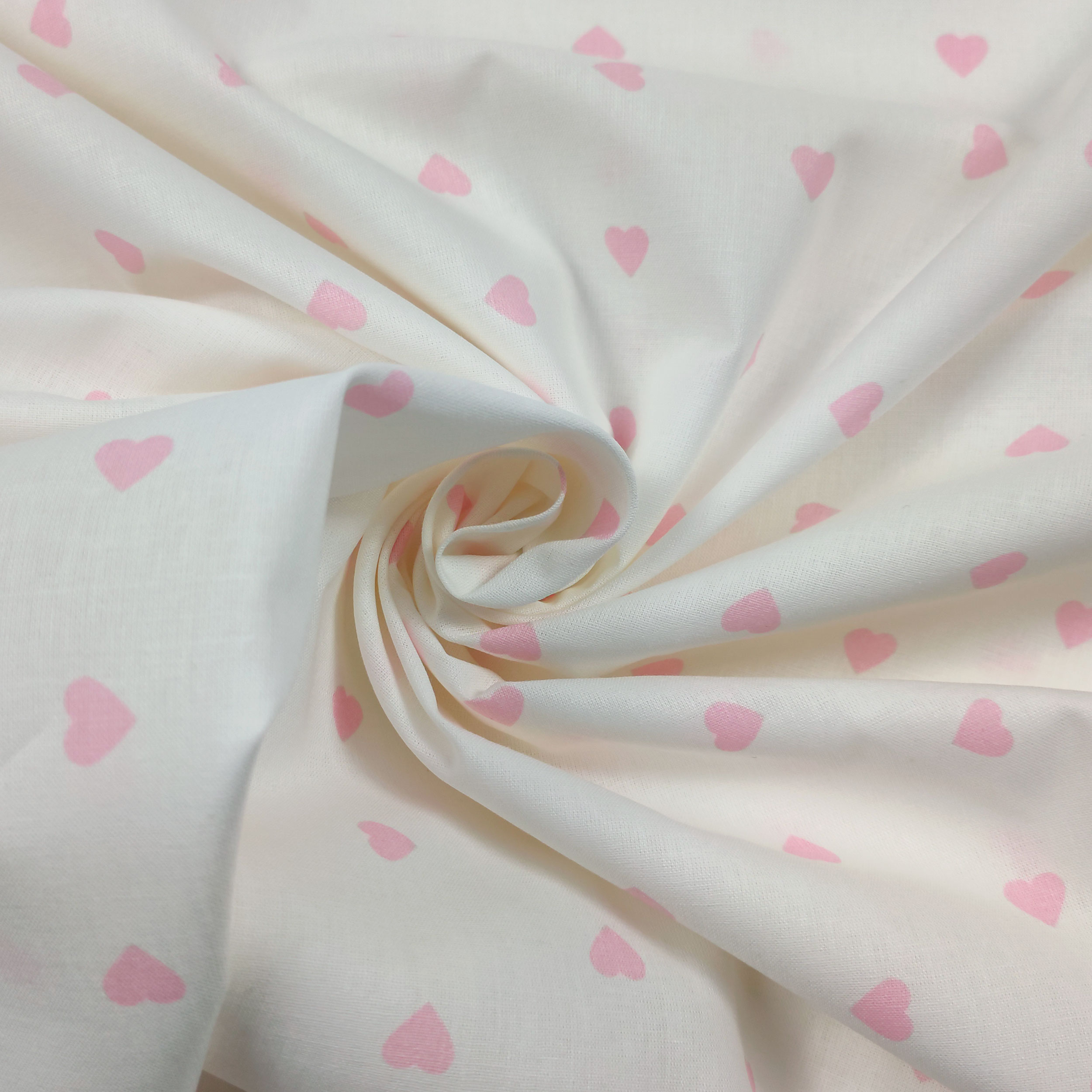 Dressmaking Printed Cotton - Hearts Image