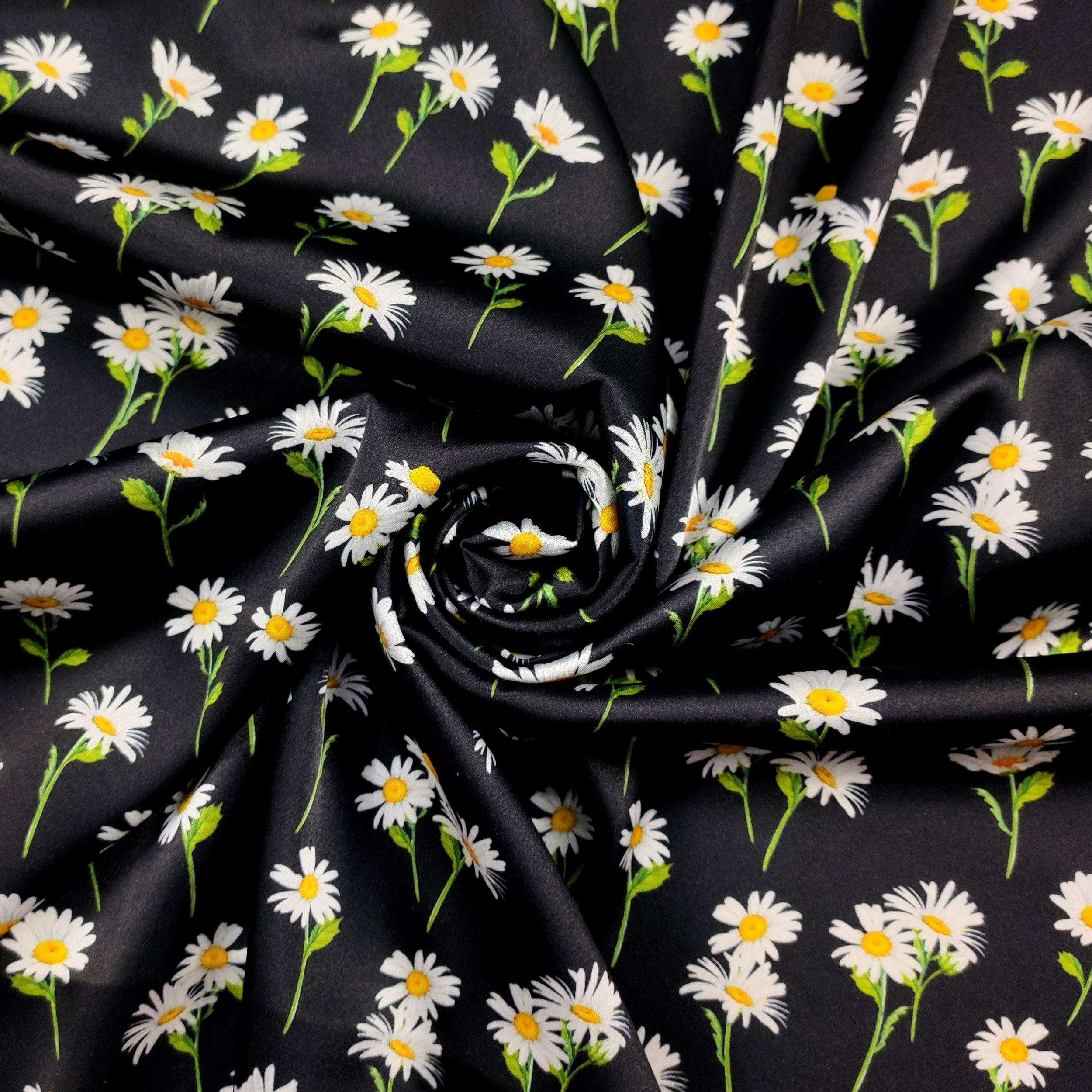 Ensemble élastiqué Rasetto Fashion Black Daisies