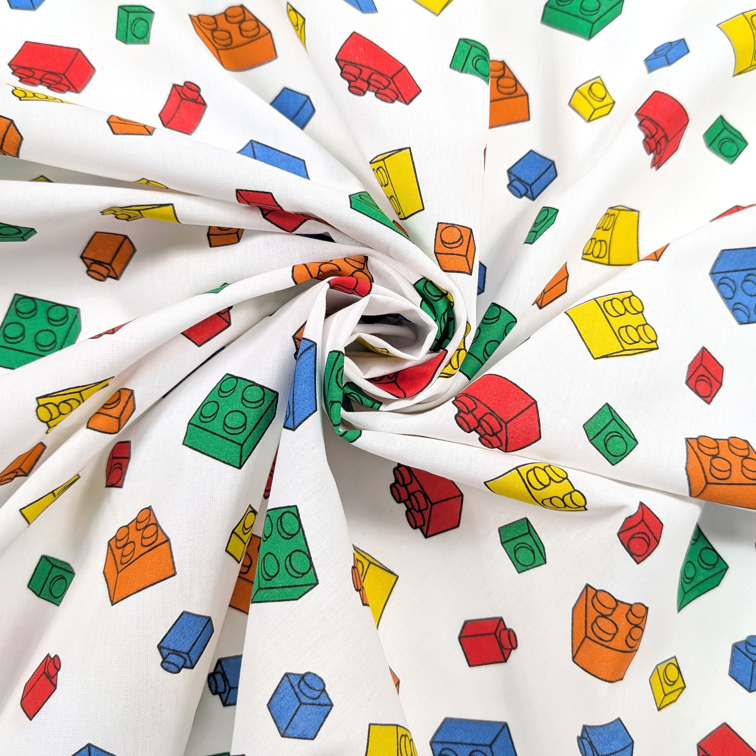 Poplin Cotton Brick Coloureds Image
