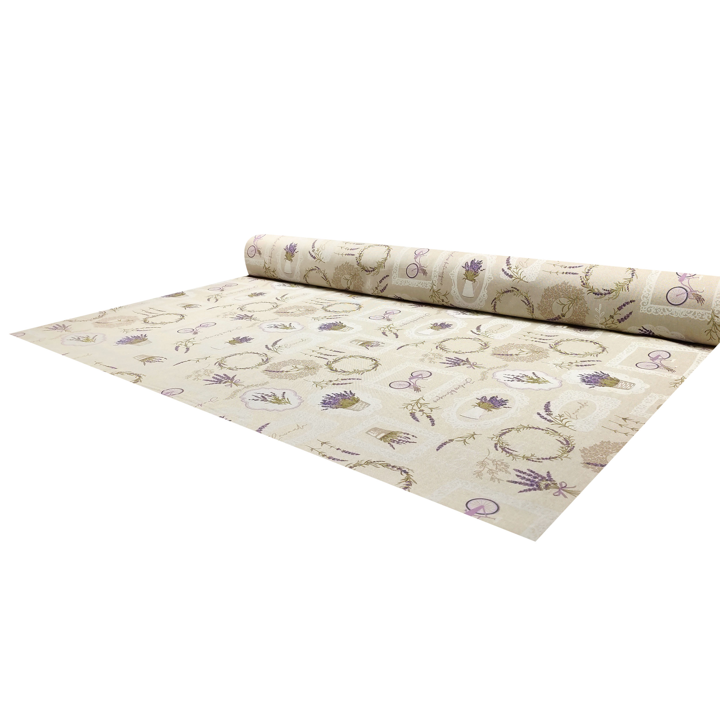Lavender Cotton Blend Fabric in Provence