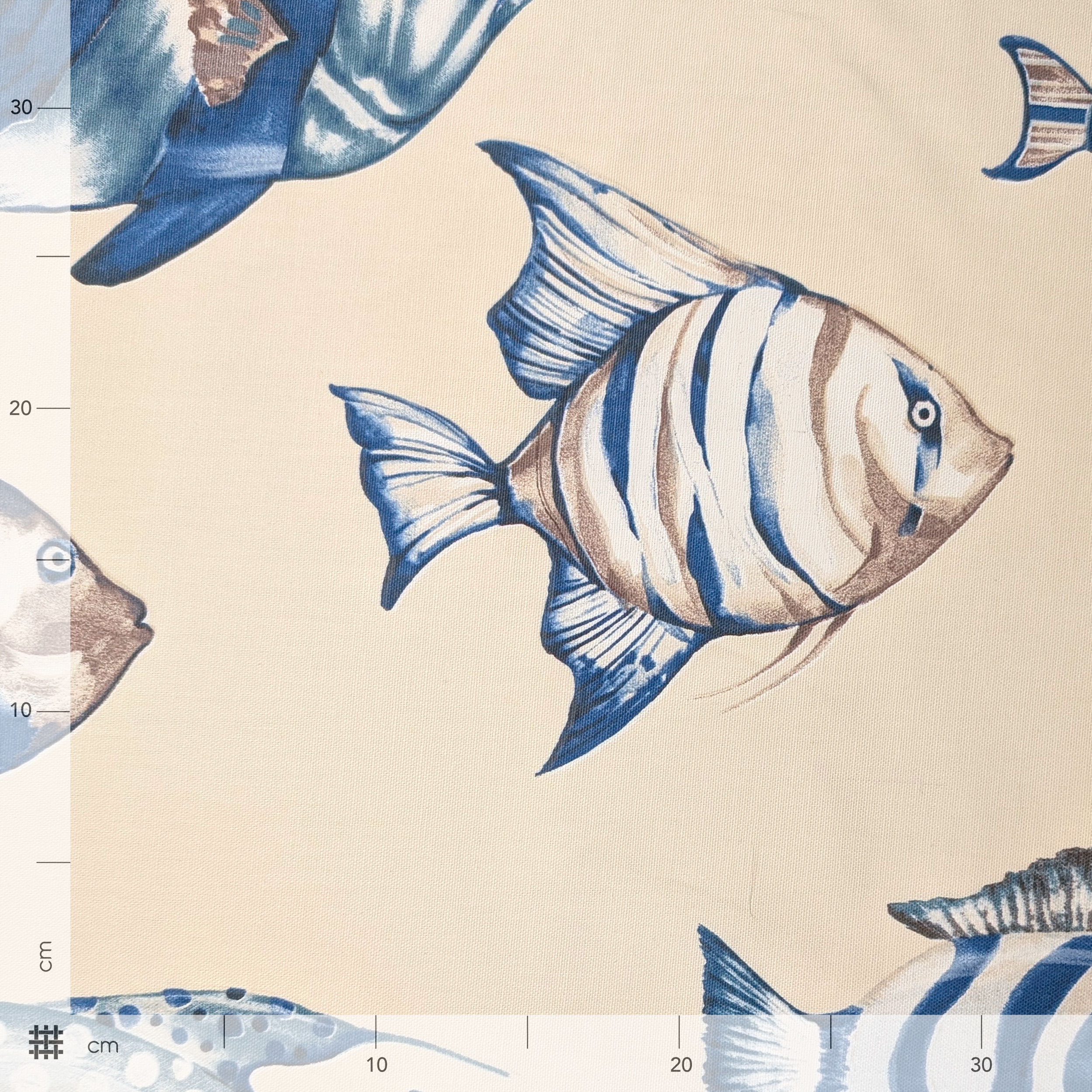 Panama Fantasy Big Fish Blue Image