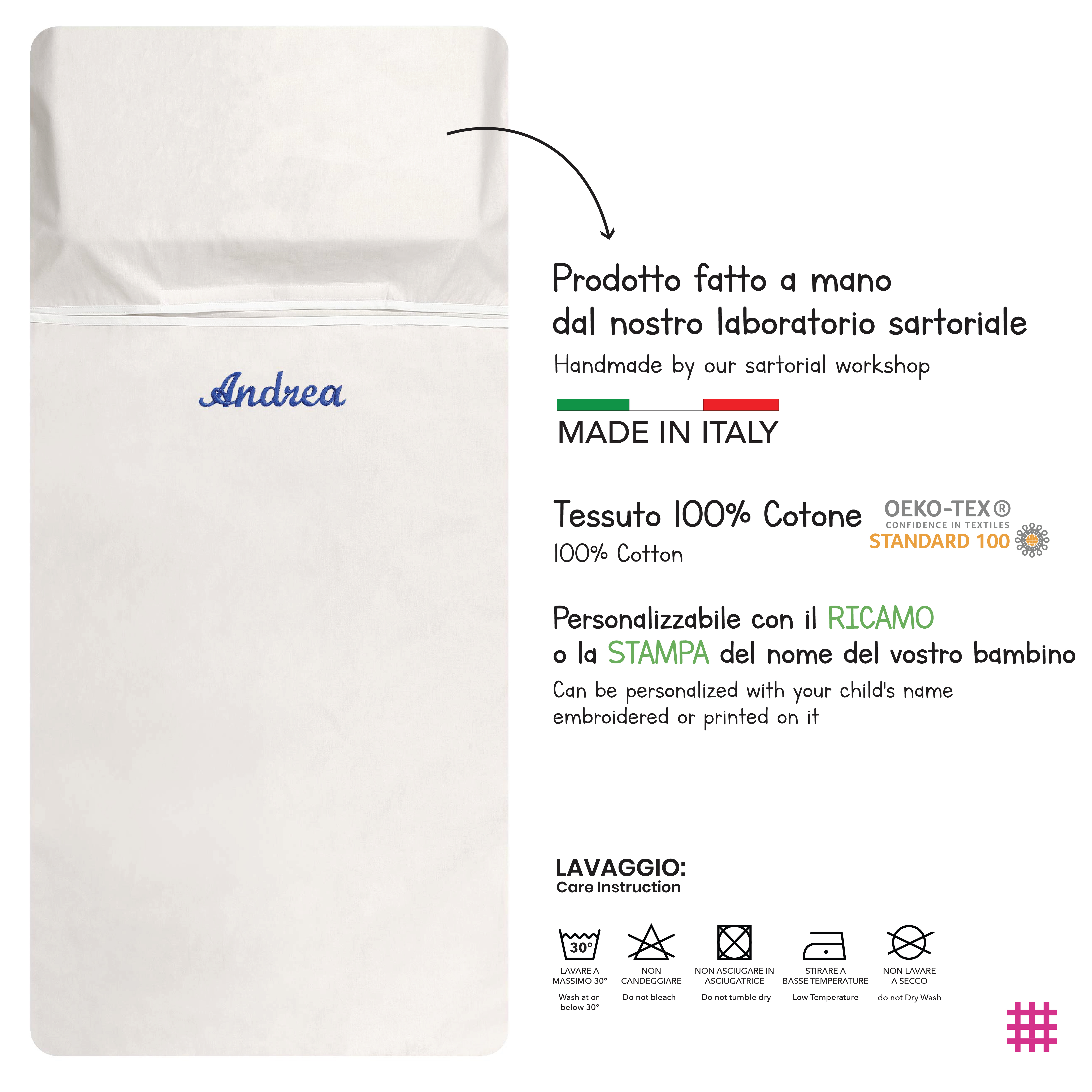 Summer Sleeping Bag Solid White Image
