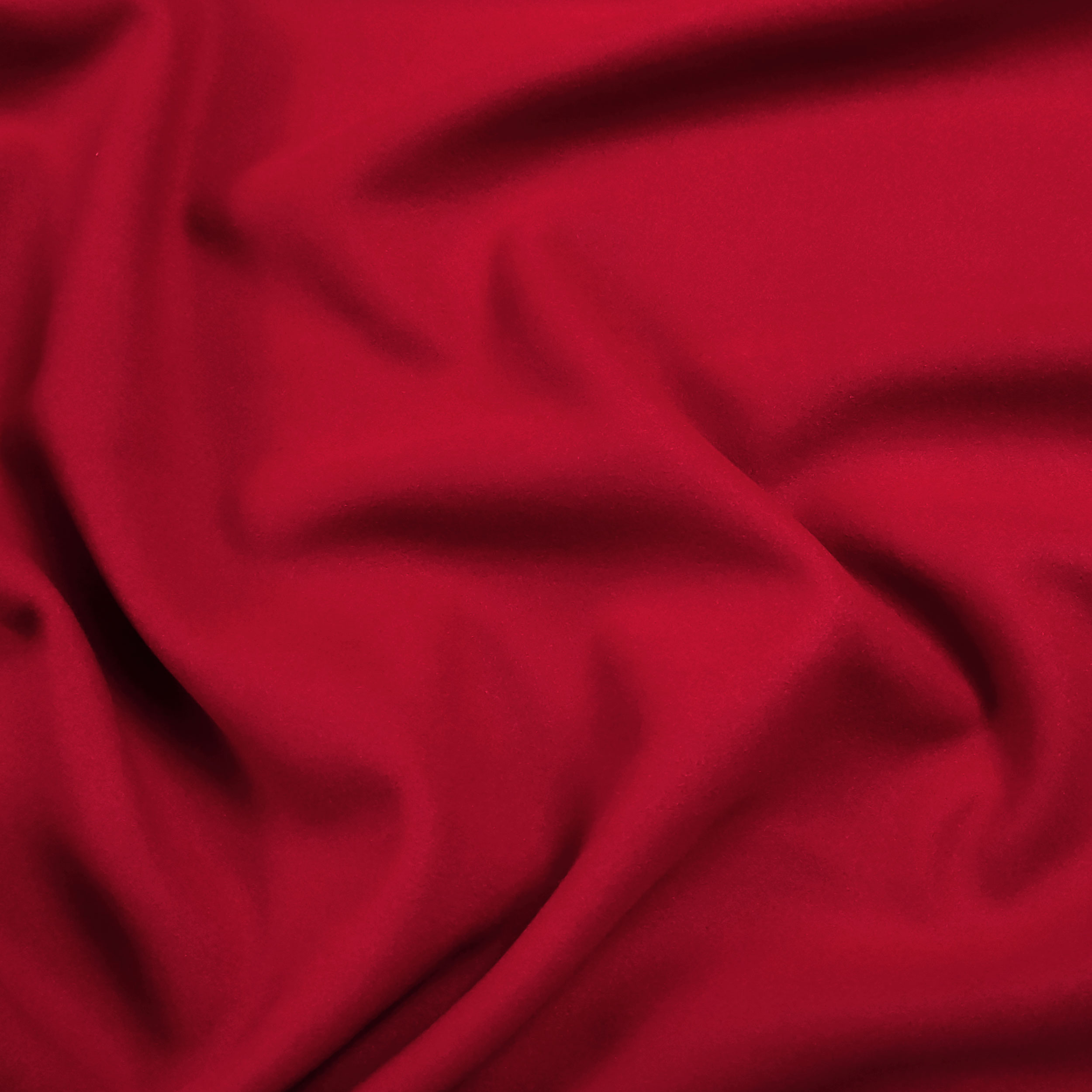 Manteau d'hiver rouge extensible de couleur unie Image