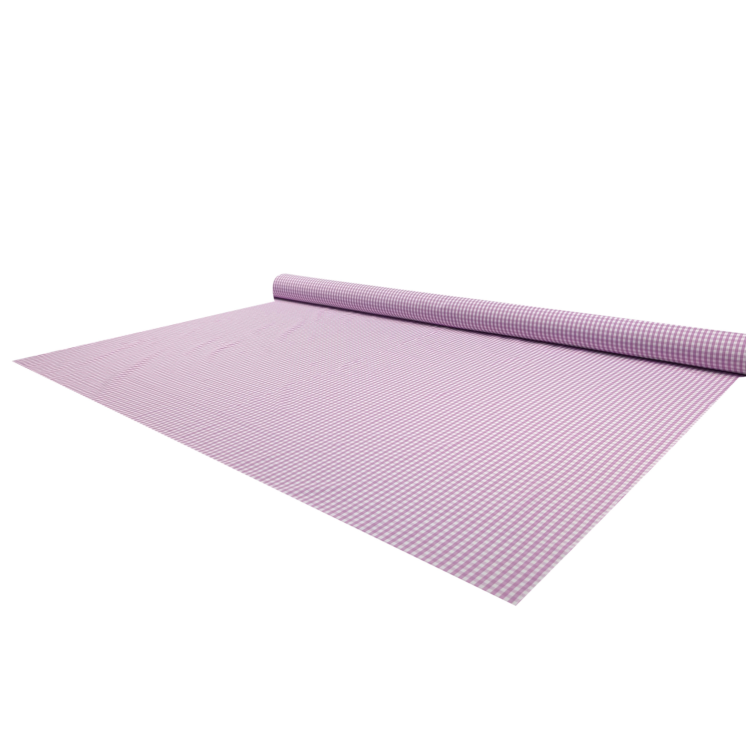 Cotton for Shirting Squares Lilac Image