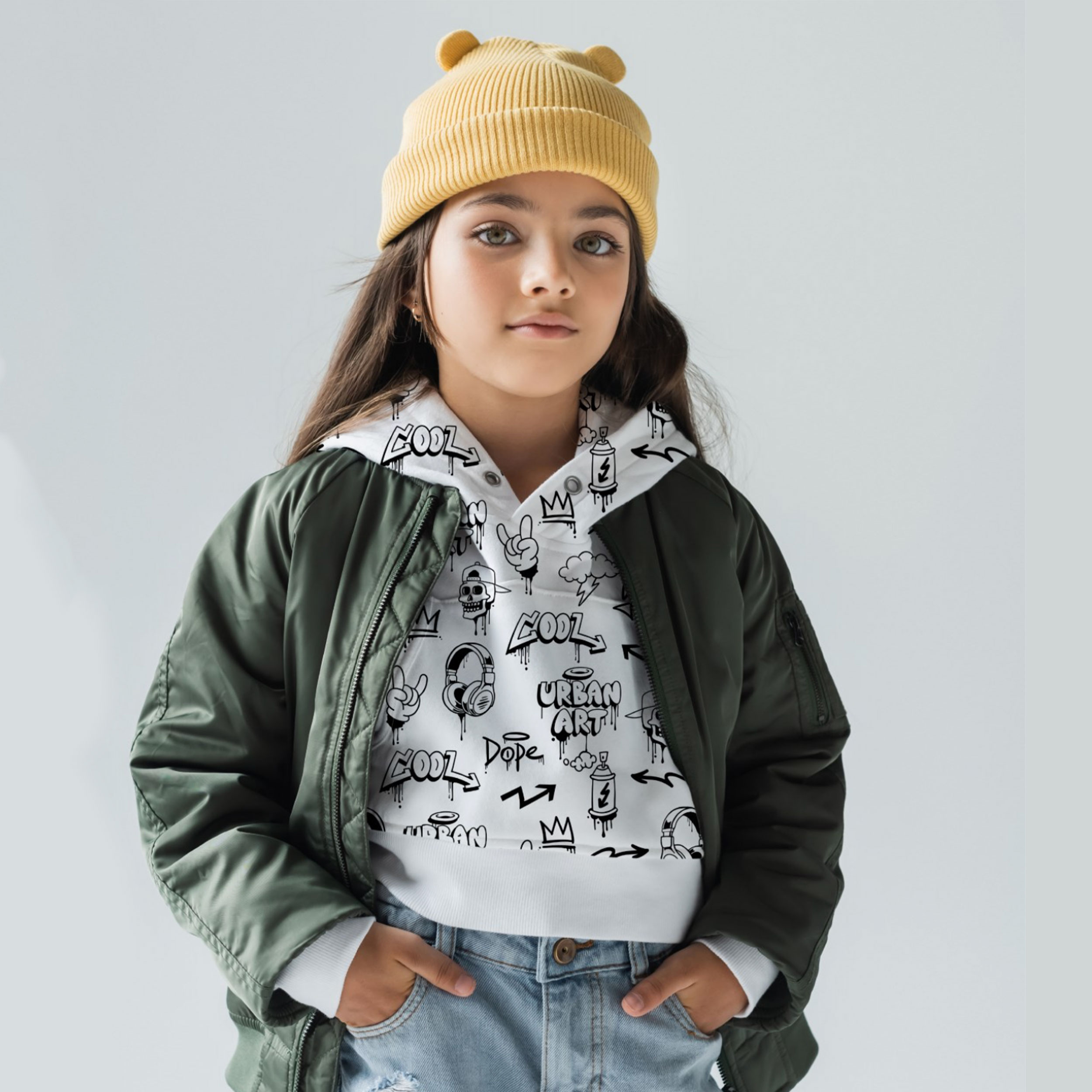 Sudadera de invierno Urban Graffiti