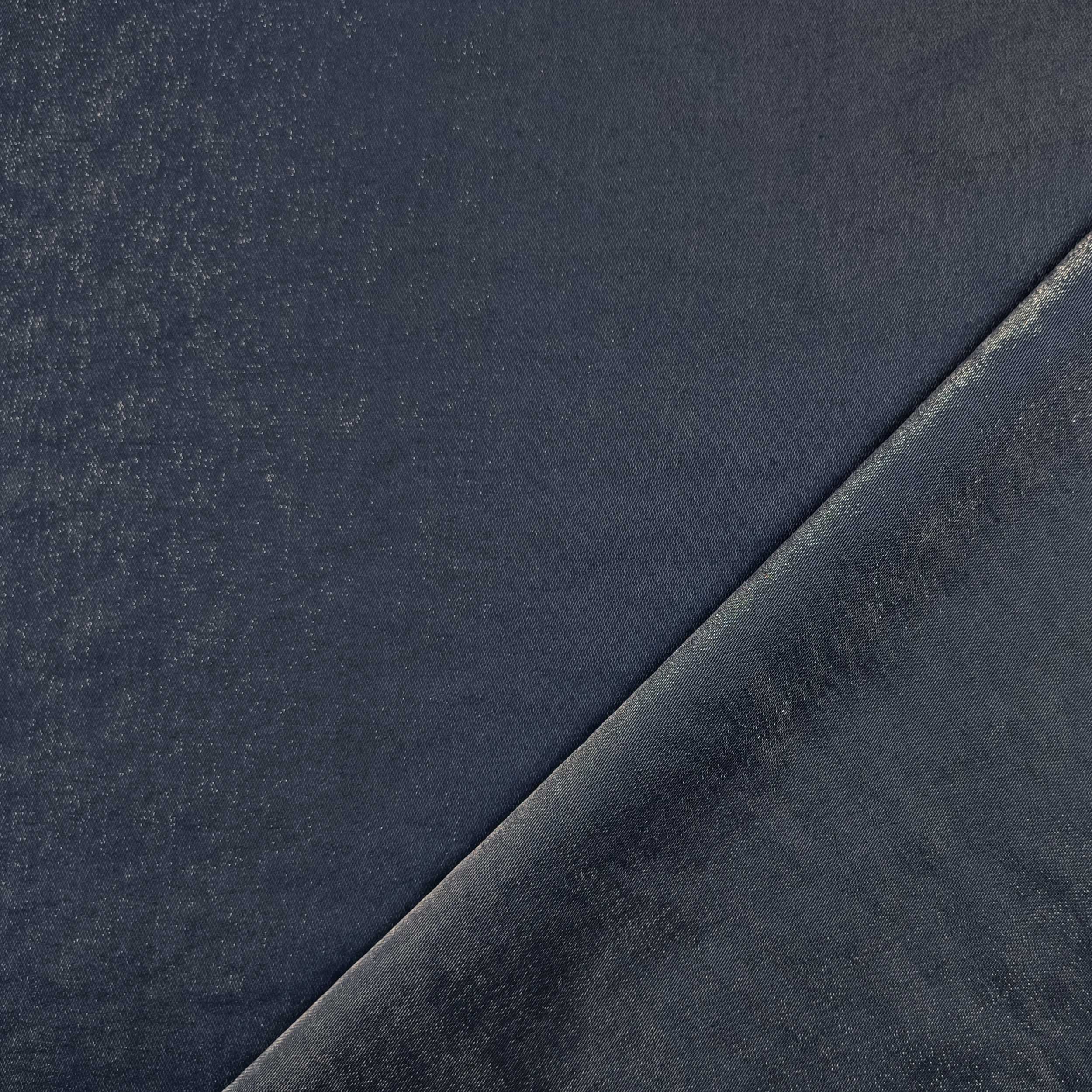 Cut-out Viscose Silk Coated Blue 100x145 cm Image