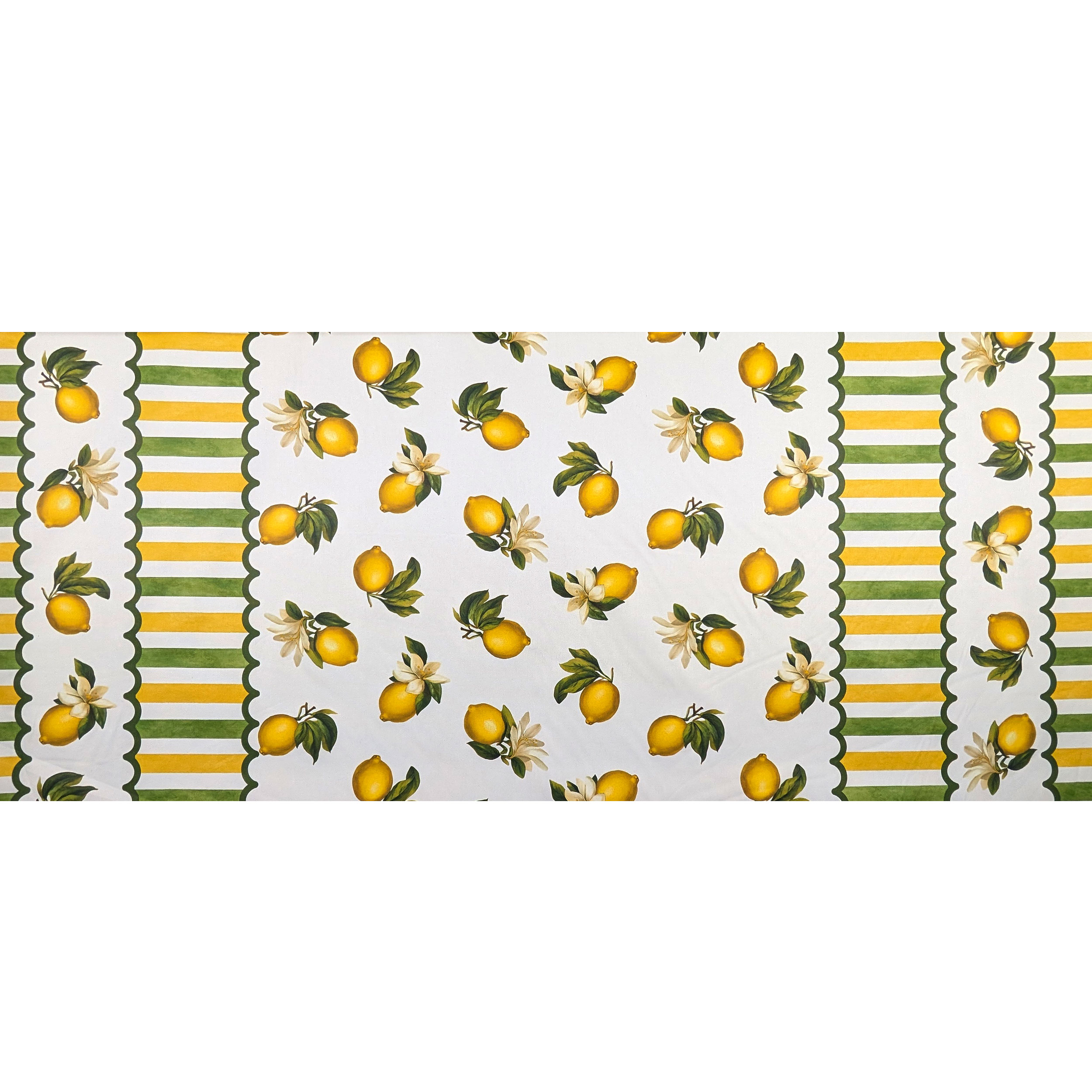 Tissu pour nappe d'été en résine de citron Image