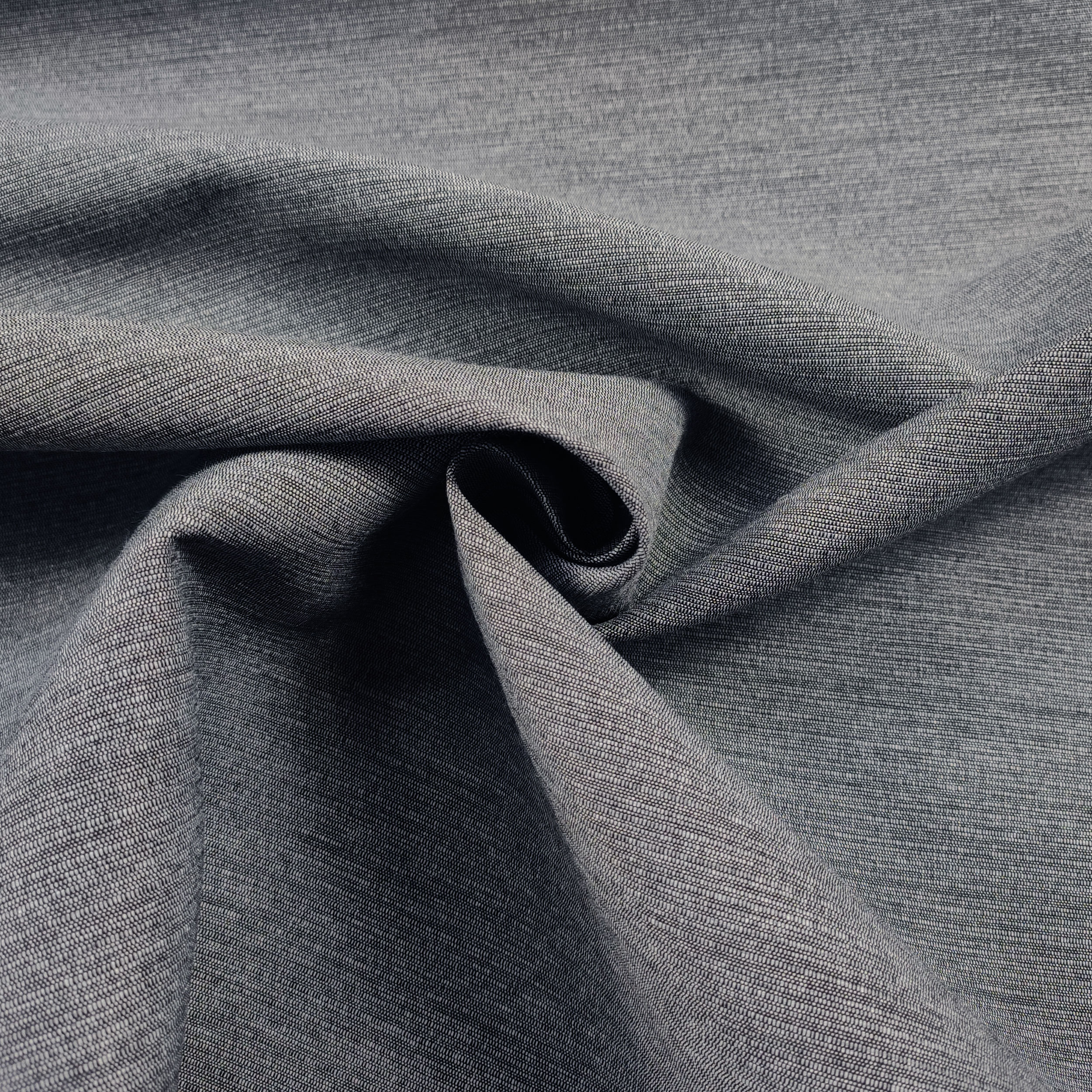 Grey Linen Effect Outdoor Fabric