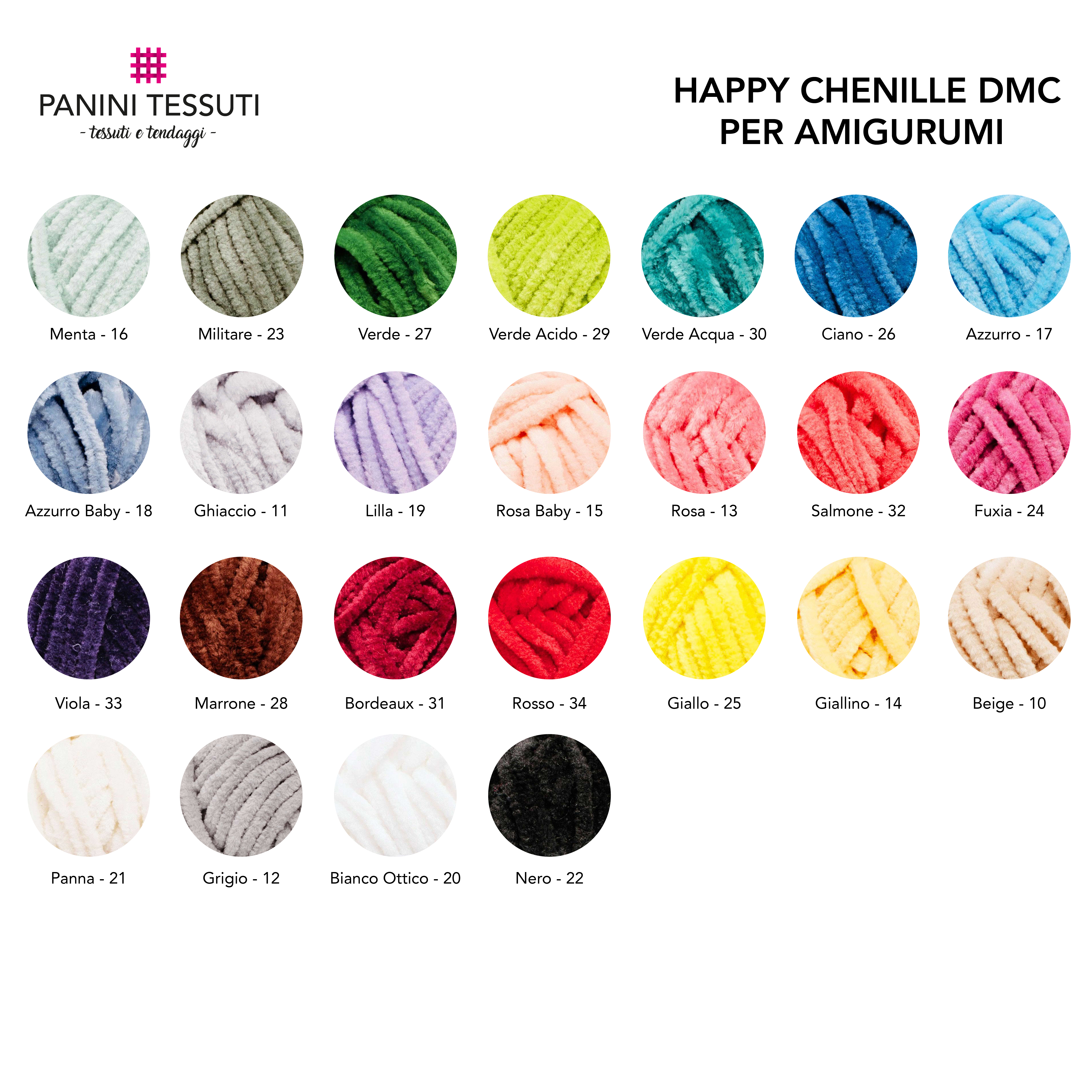 Happy Chenille DMC pour Amigurumi