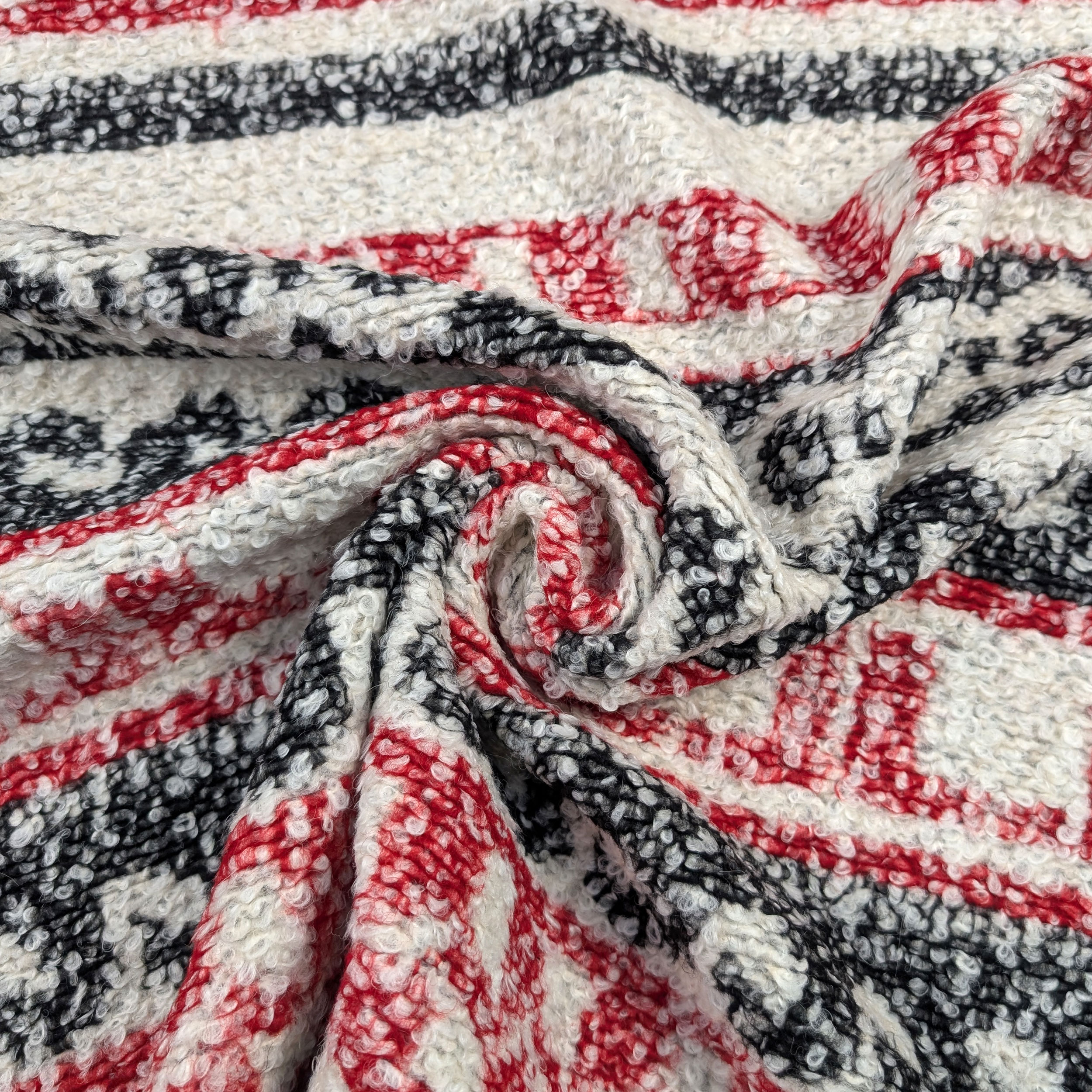 Fantasy Coat in Red Black Image