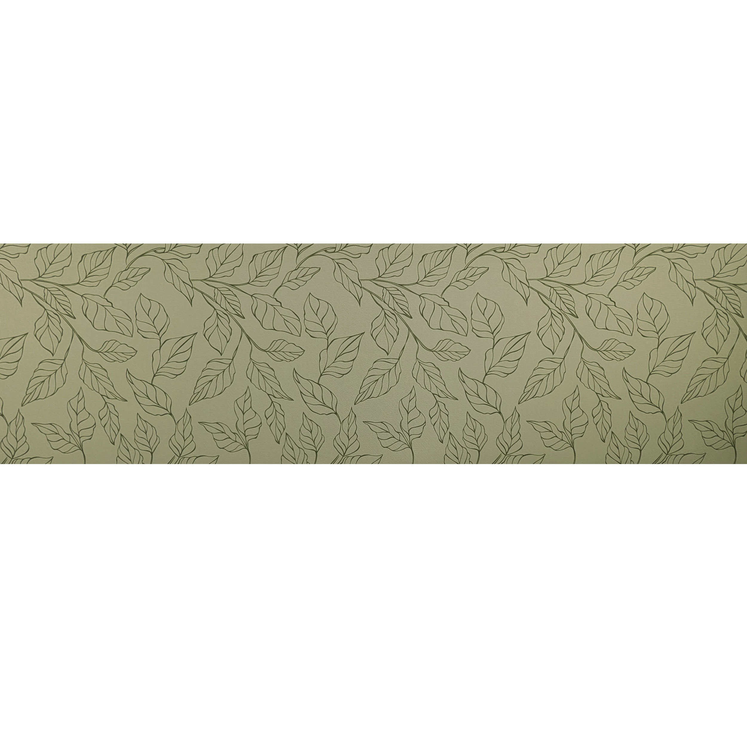 Kitchen Leaves Green Background Image