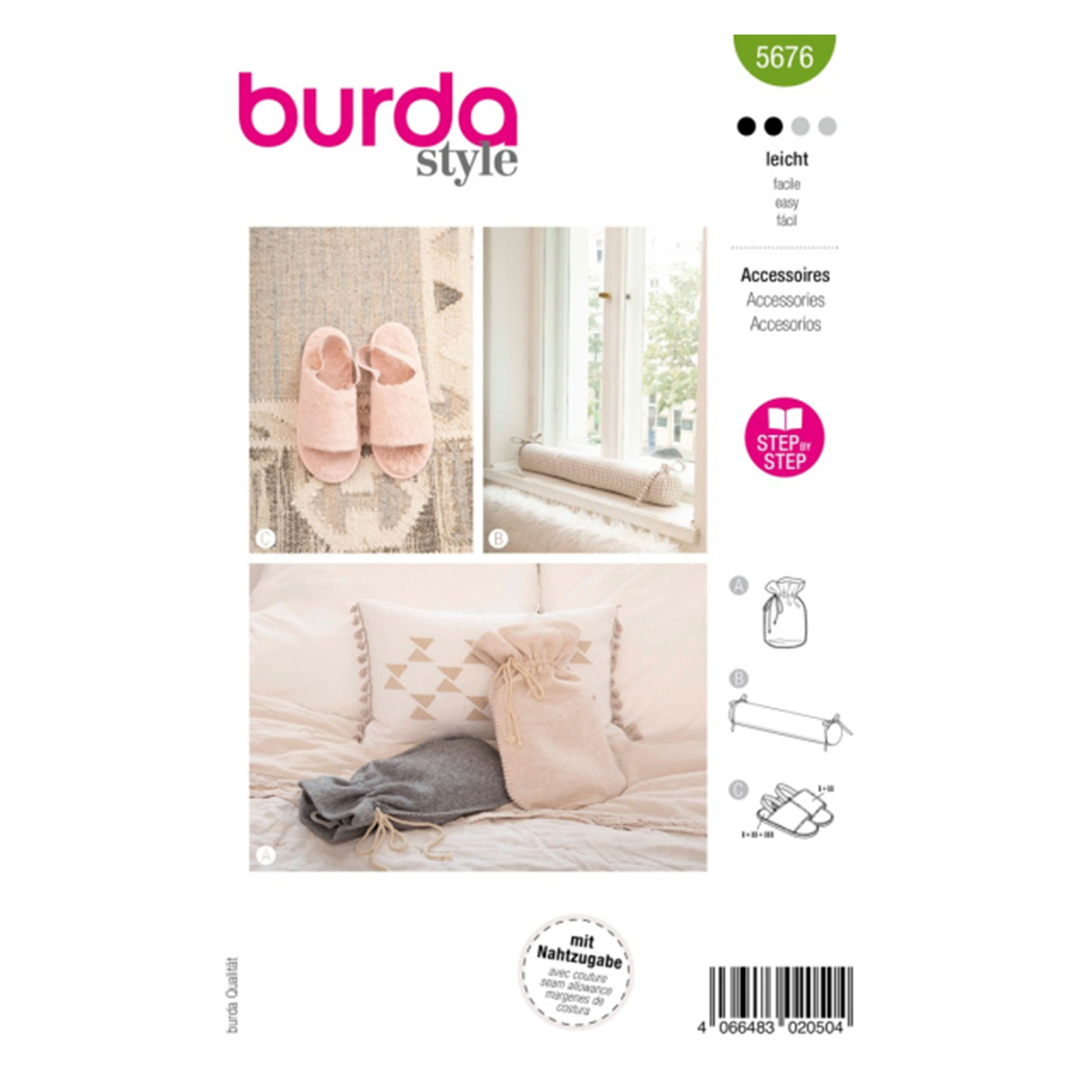Patron Burda Easy Home Accessories Image