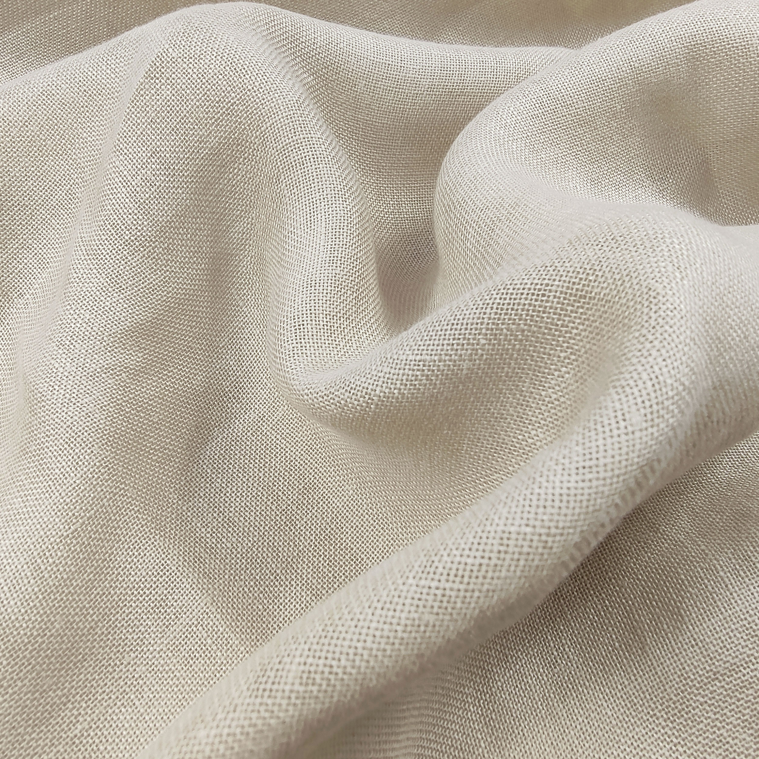 Scampolo Curtain Super Linen Light Grey 110x300 cm Image