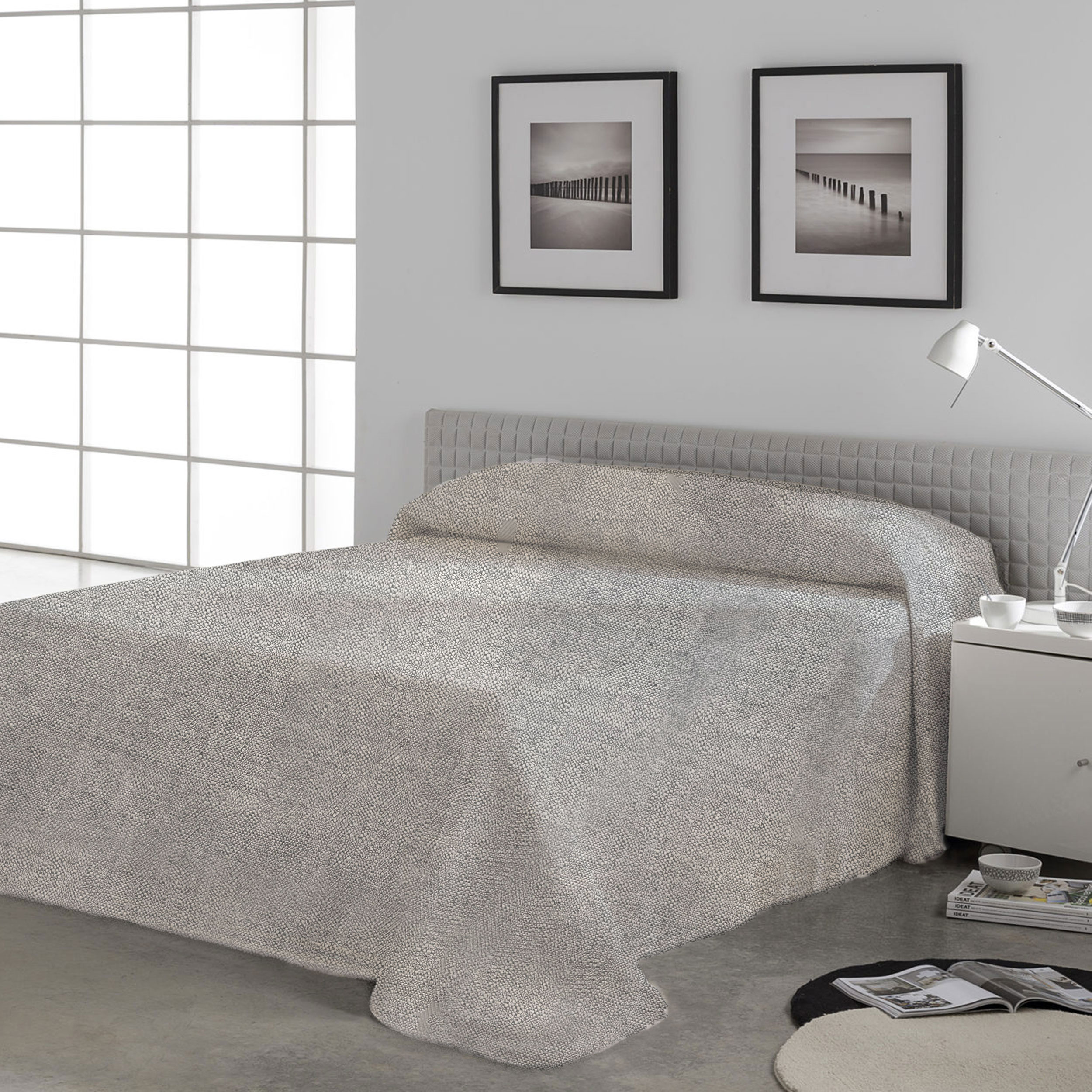 Jacquard-Gewebe Grau Image