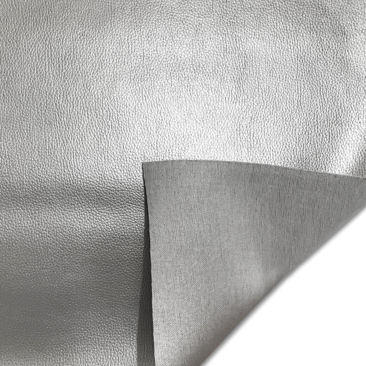 Faux cuir de poids moyen Lux Silver