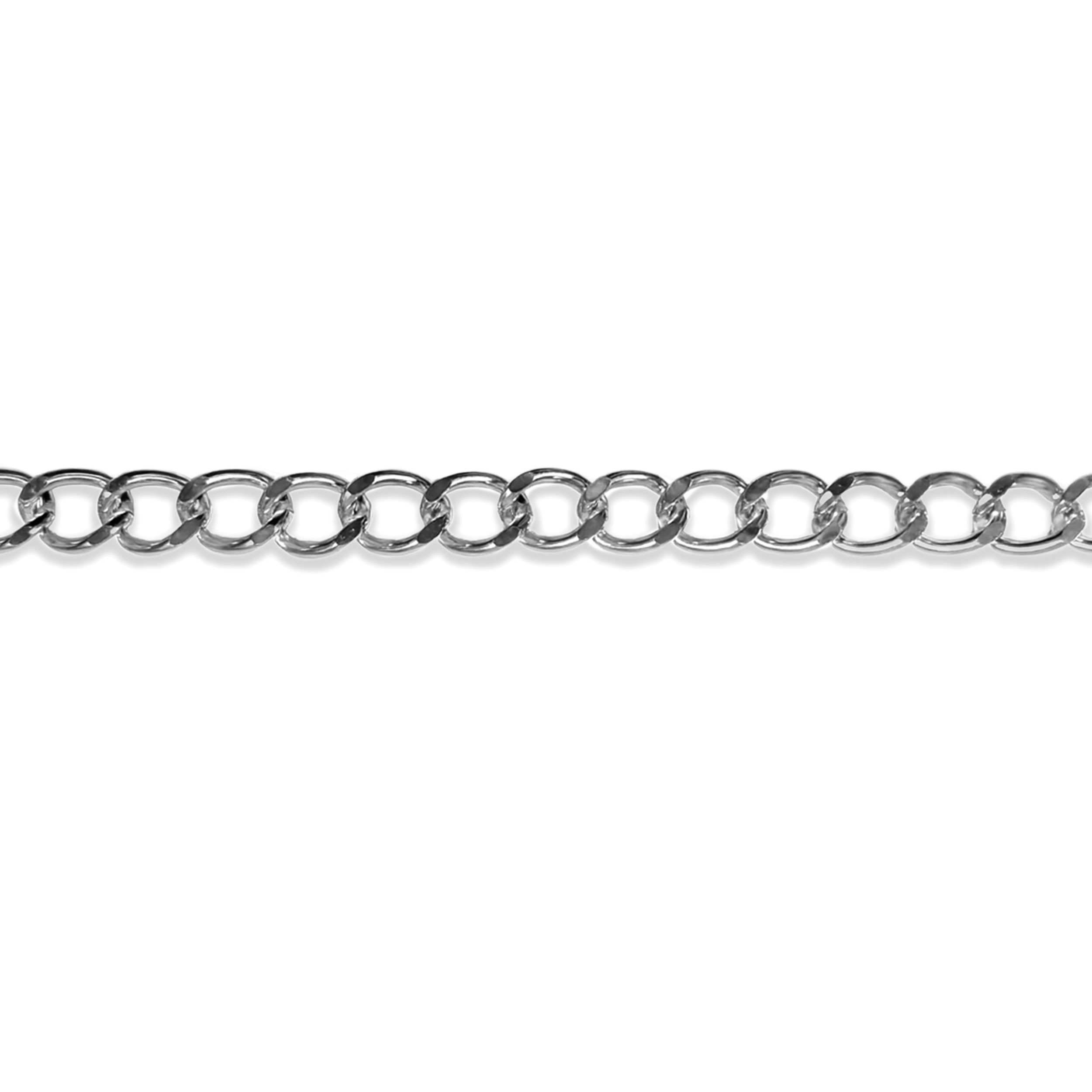 Large Ring Chain Silver Image