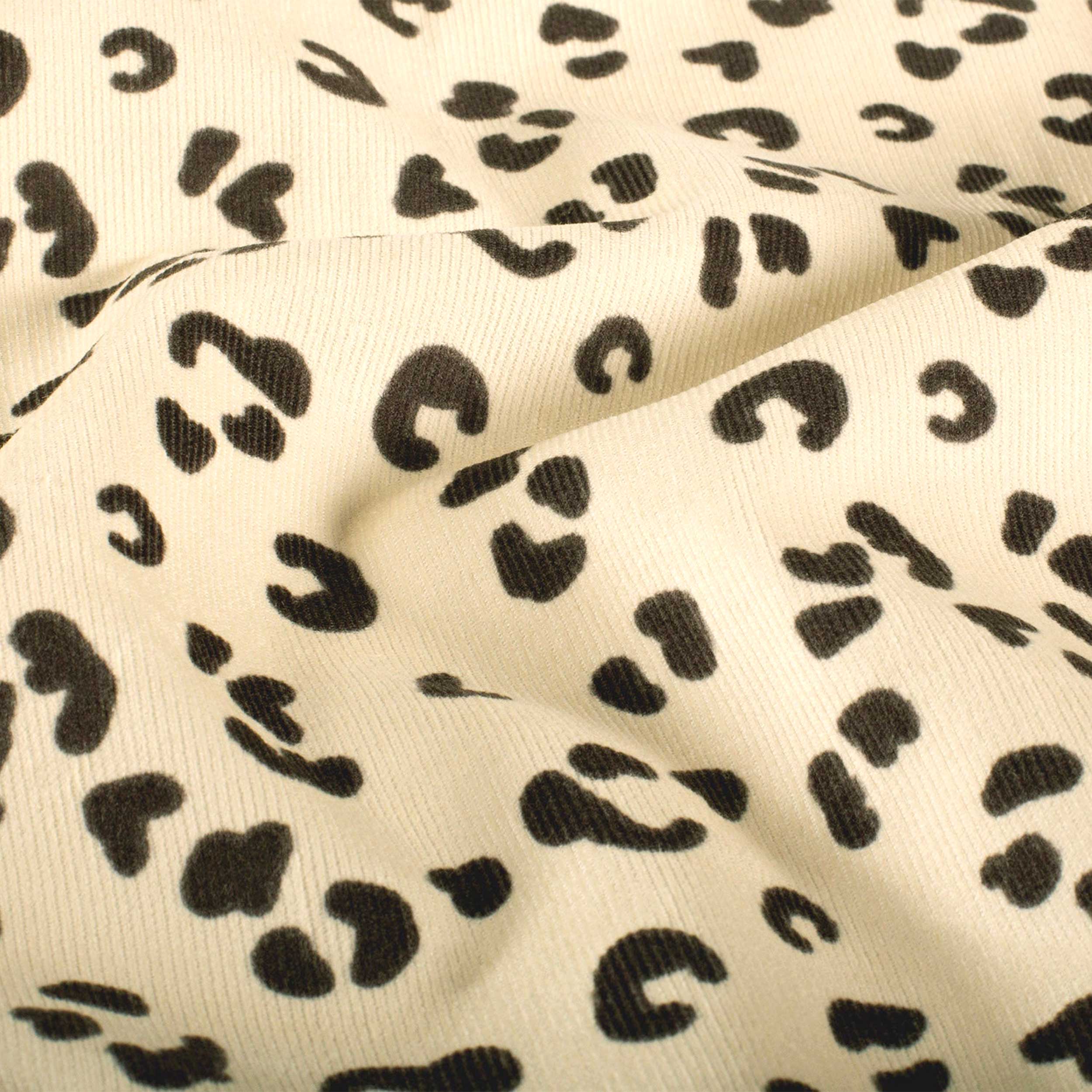 Spotted Patterned Cotton Velvet Image