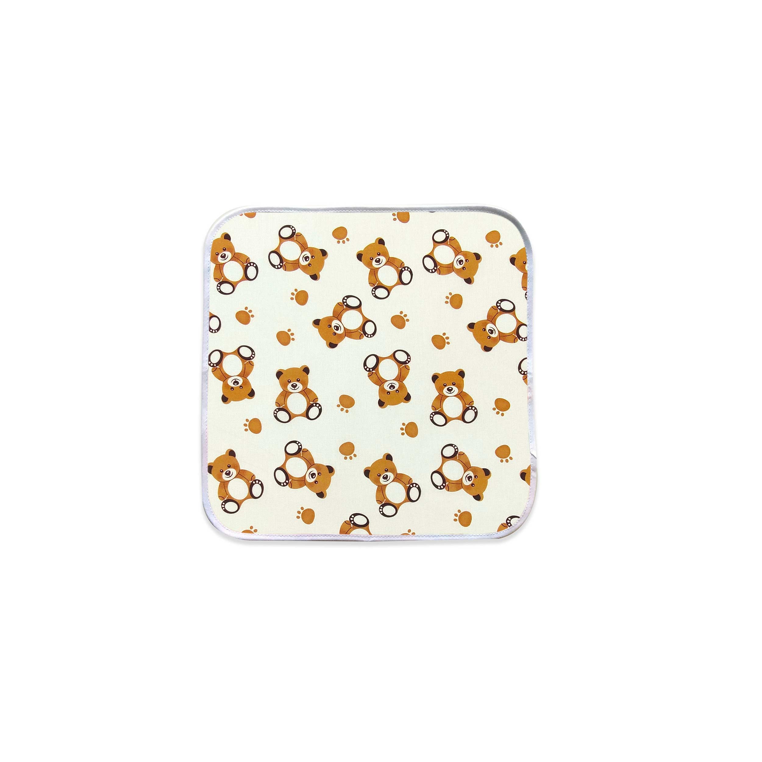Ours en serviette Fond blanc
