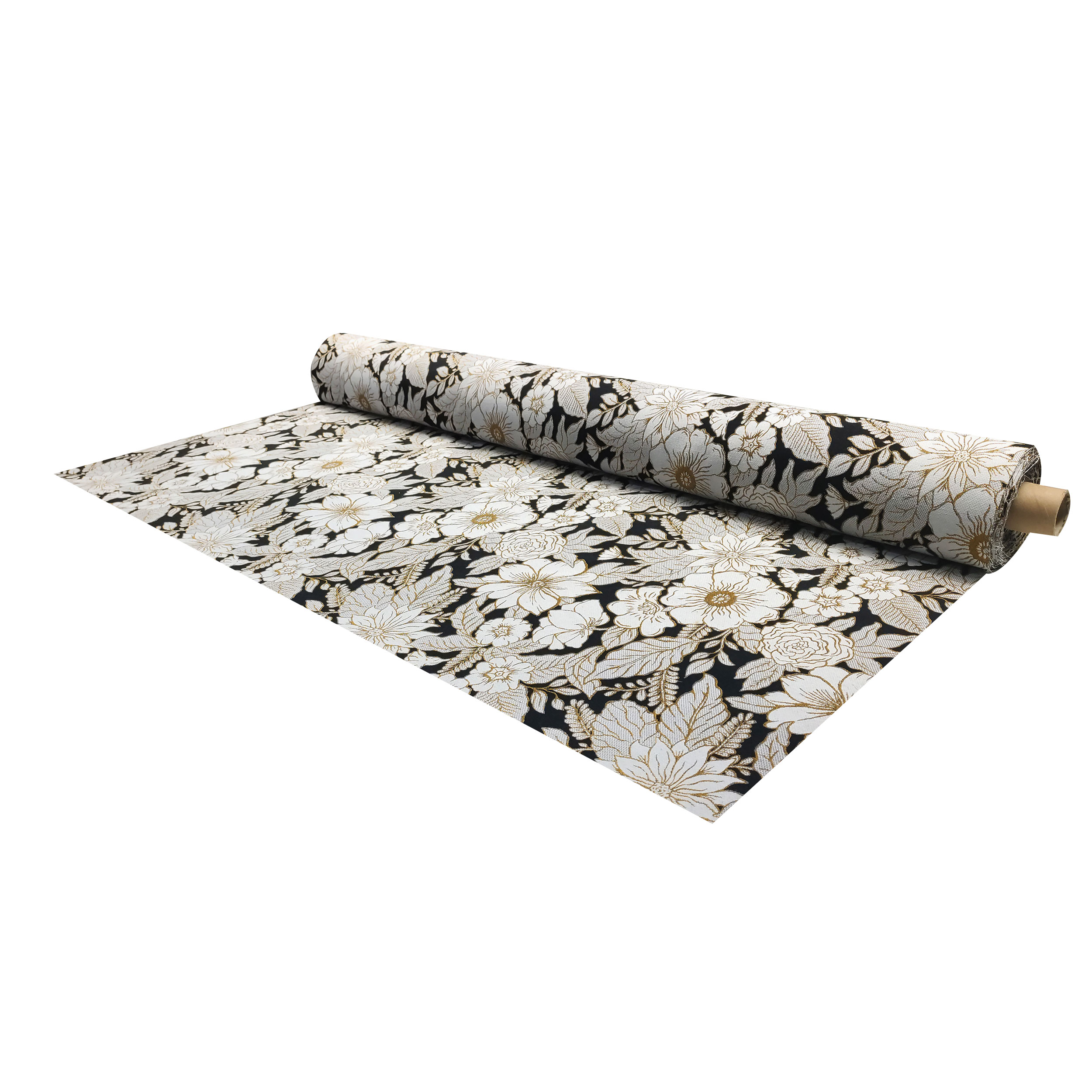 Jacquard Flores Blancas