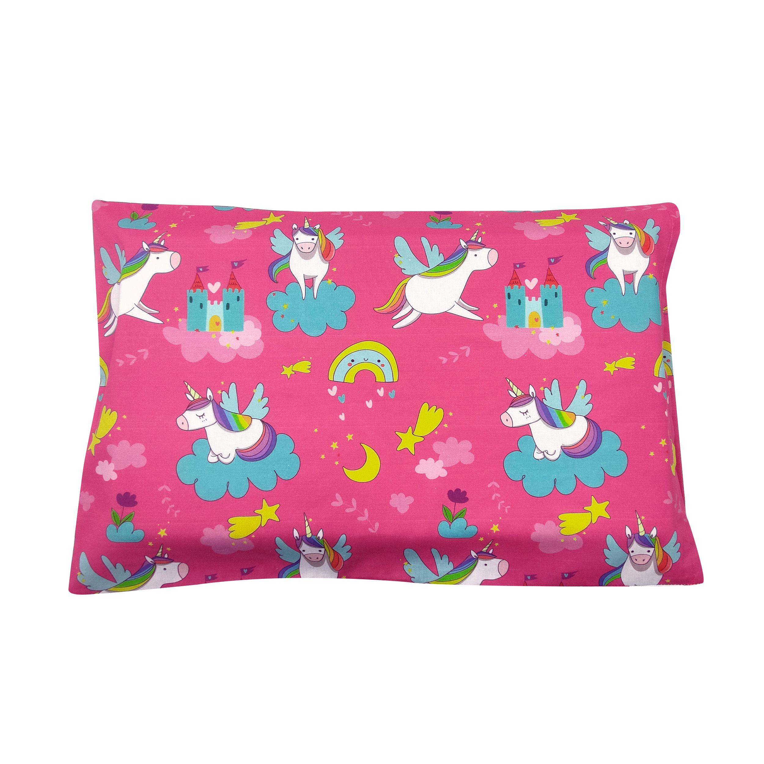 Taie d'oreiller Licornes et châteaux - Panini Fabrics Image
