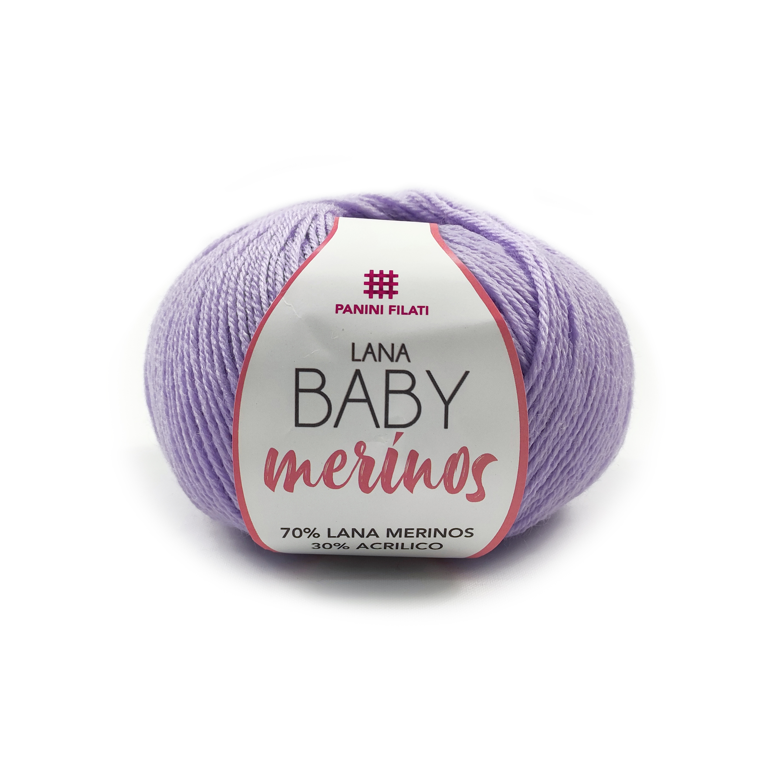 Hilos lisos de lana Merinos Baby