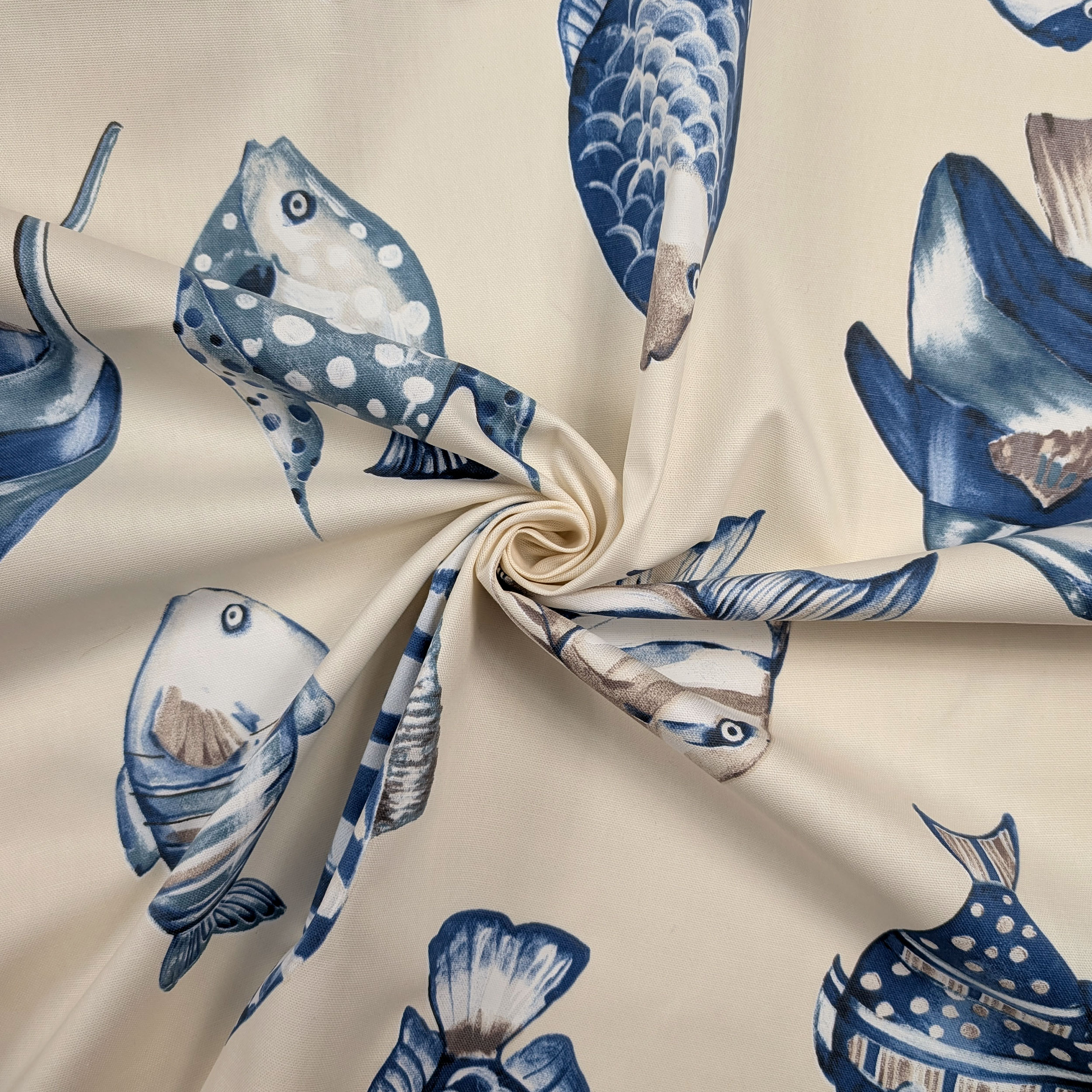 Panama Fantasy Big Fish Blue Image