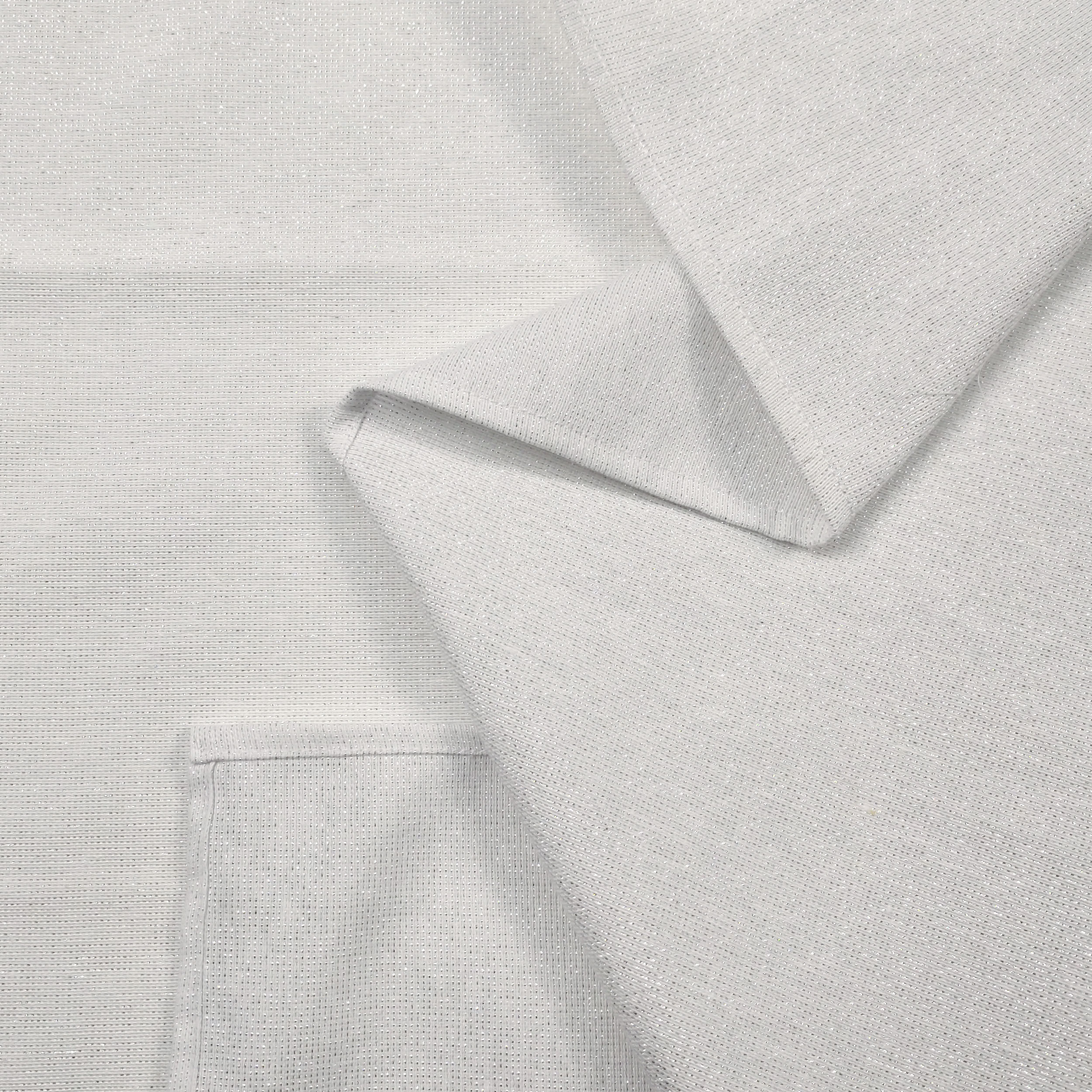 Nappe en Lurex argenté