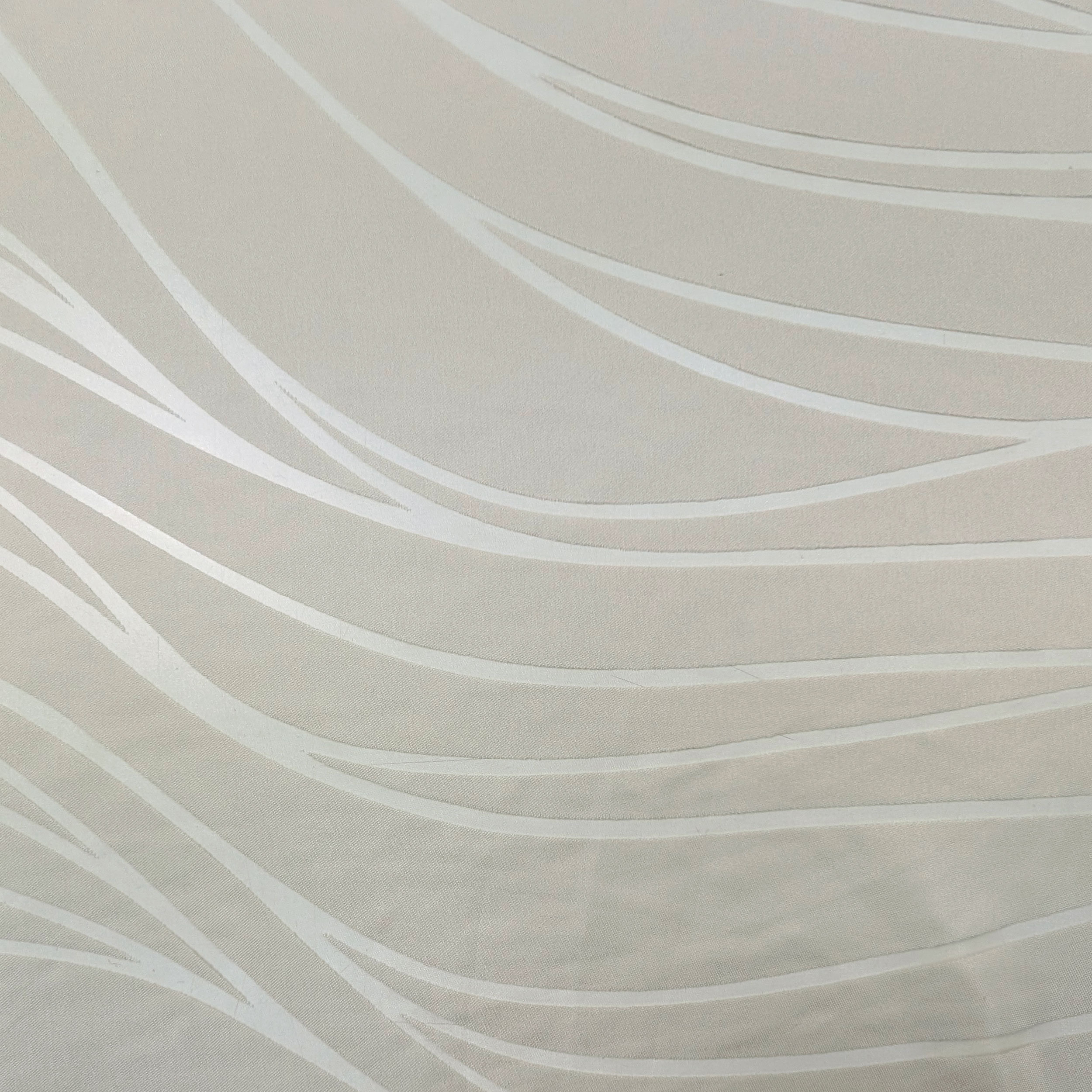 Curtain Fabric Devorè Soft Waves Ecru Image