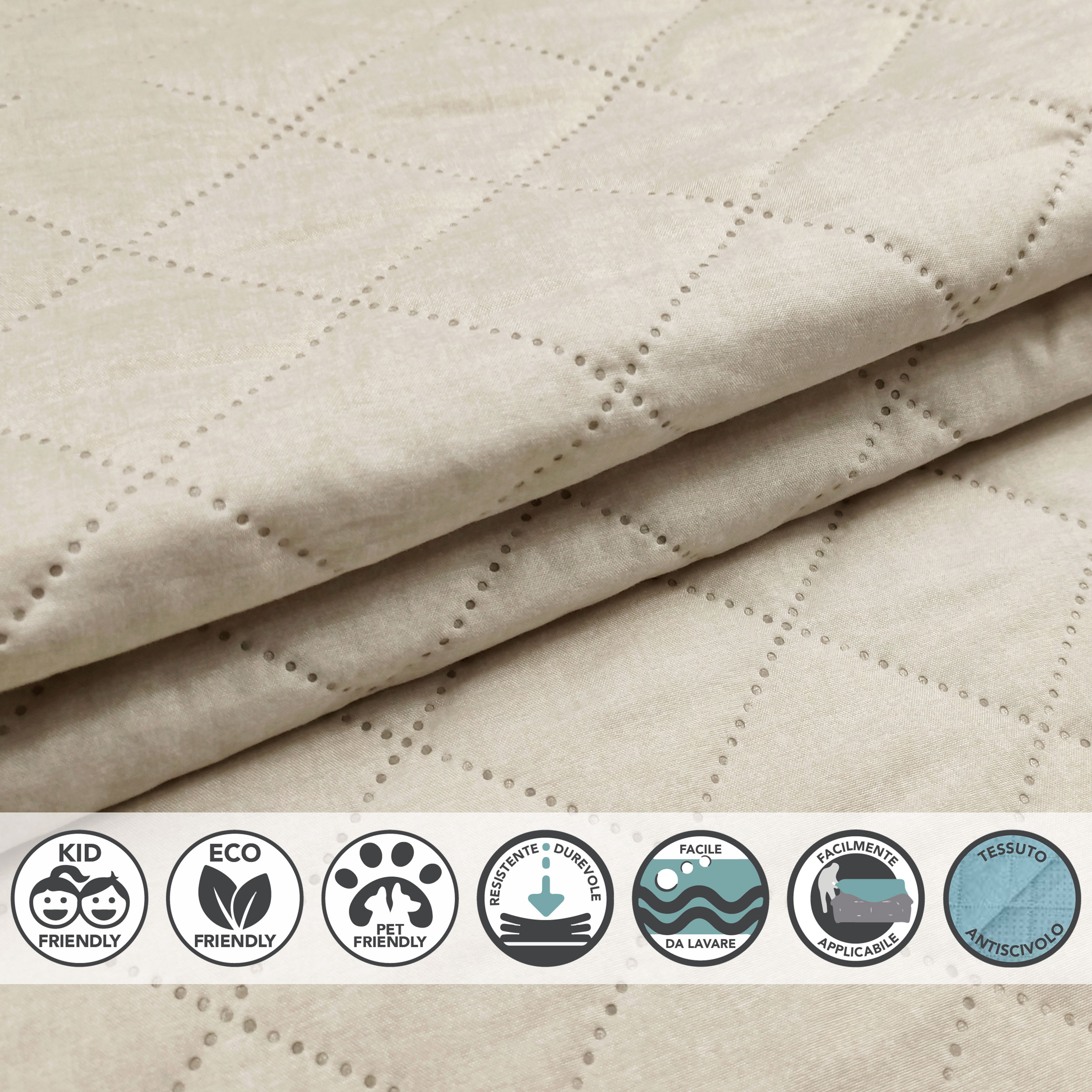 Anti-slip Quilted Sofa Cover  2