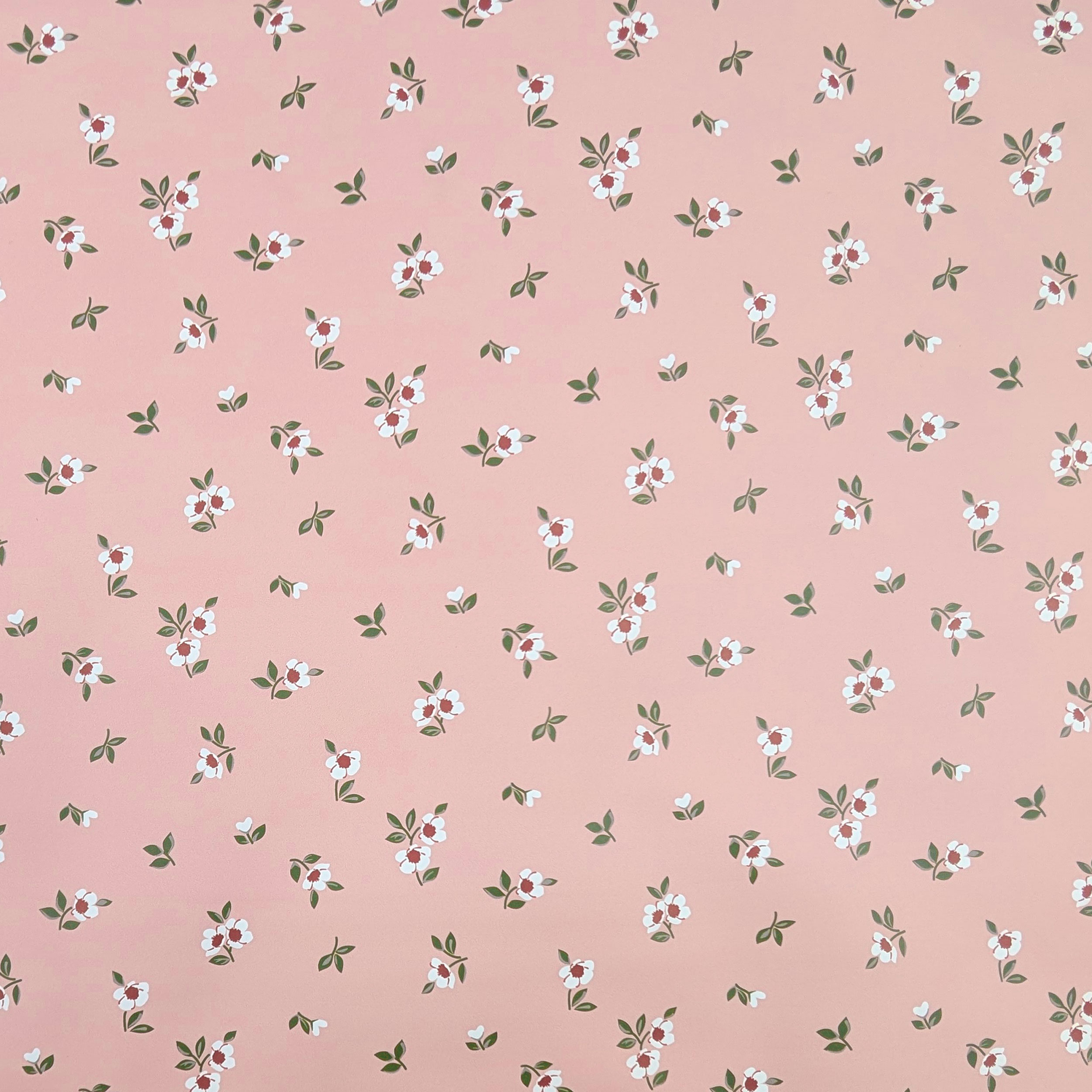 Waterproof Flowers Pink Background Image