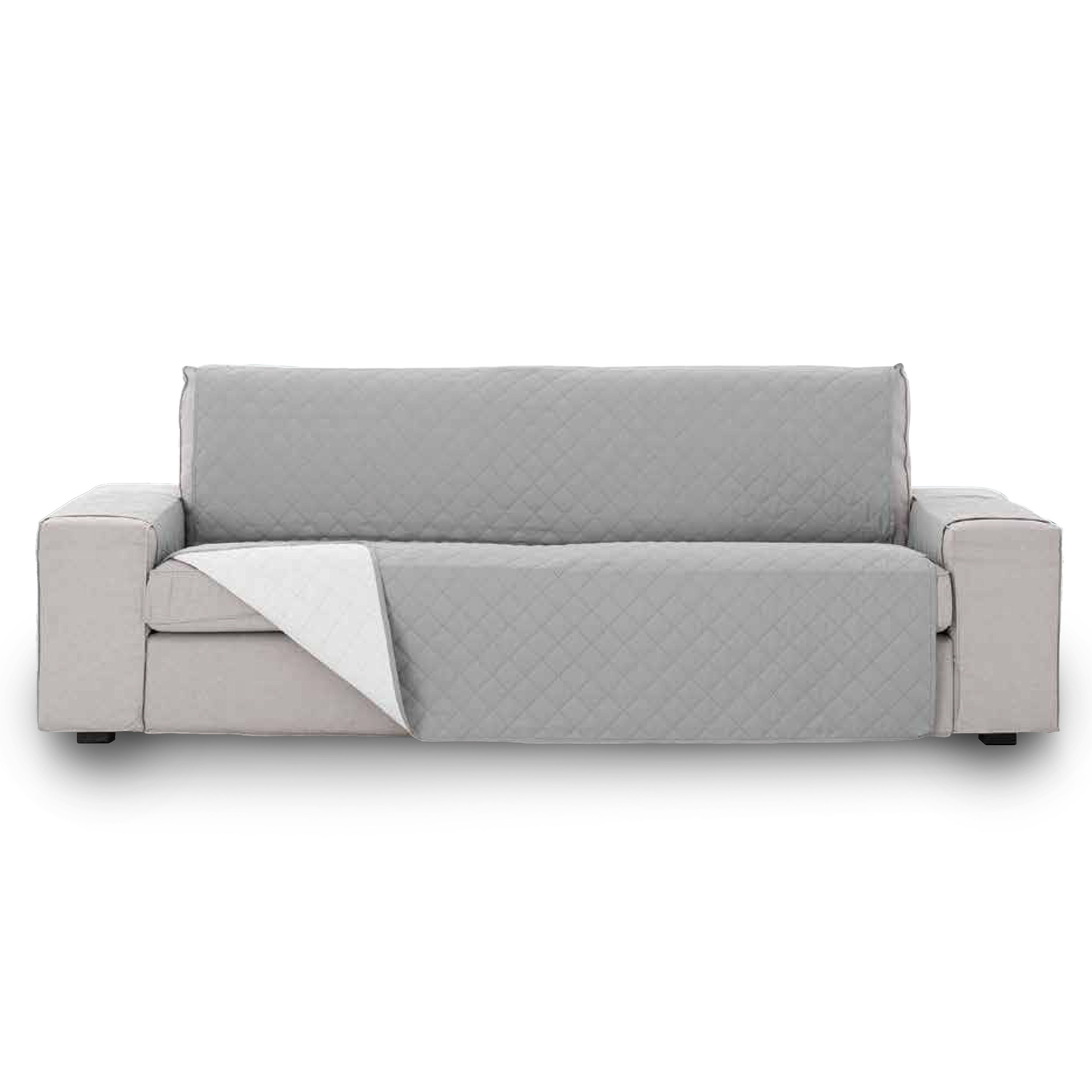 Double Sided Quilted Sofa Cover Image