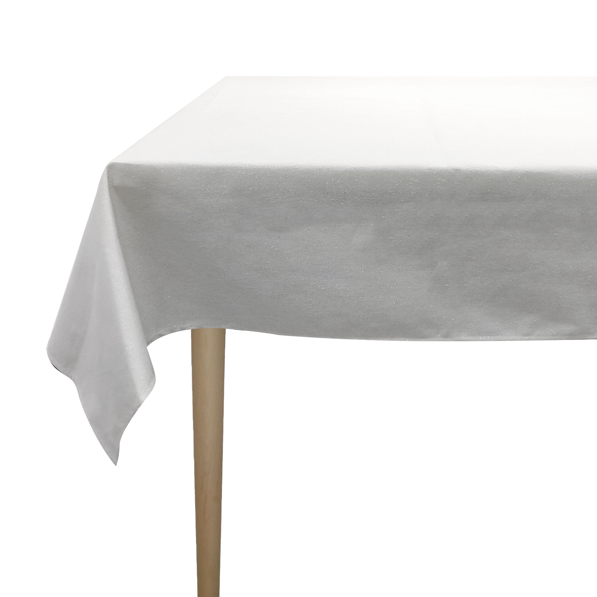 Nappe en Lurex argenté