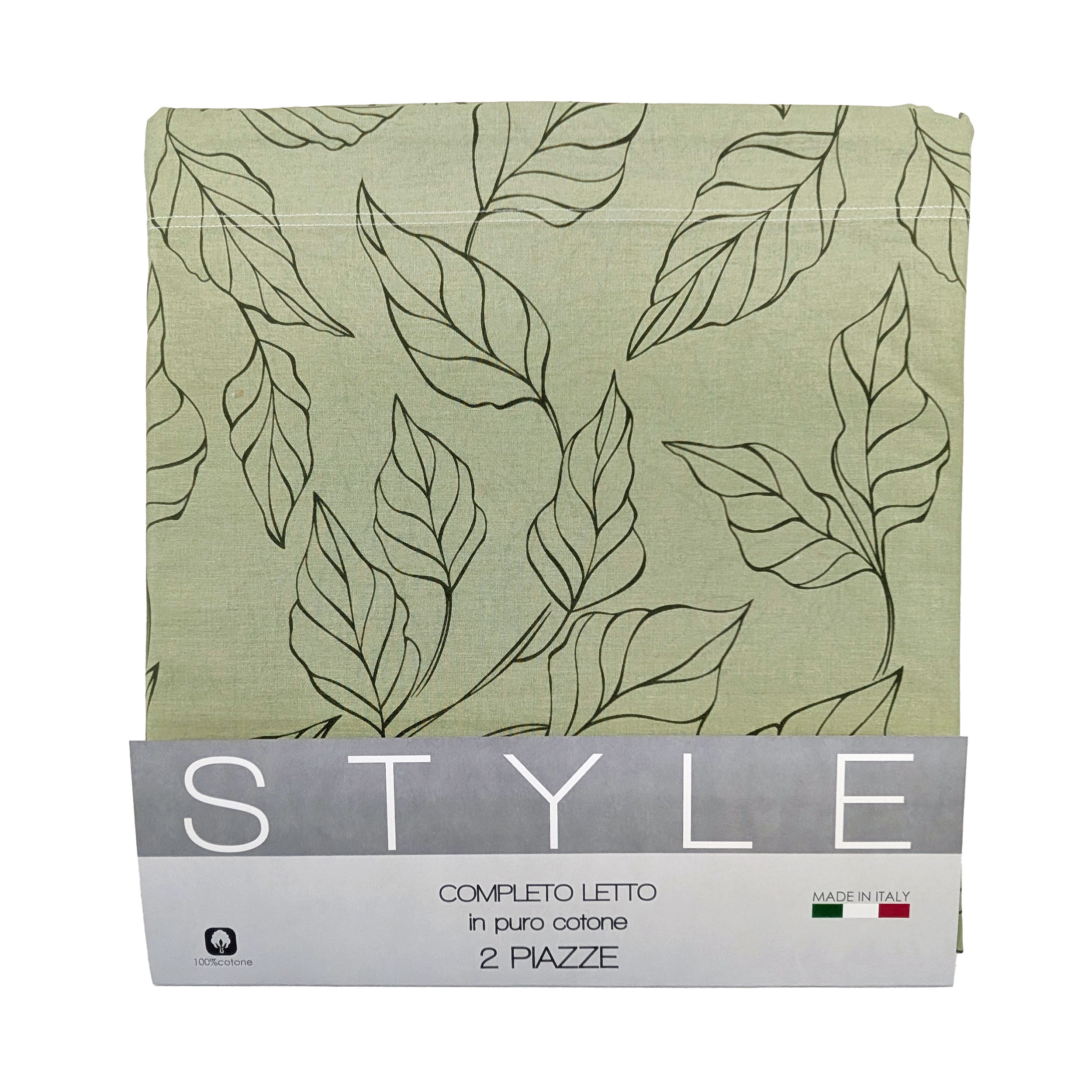 Style Doppelbettset Grünes Laub Image